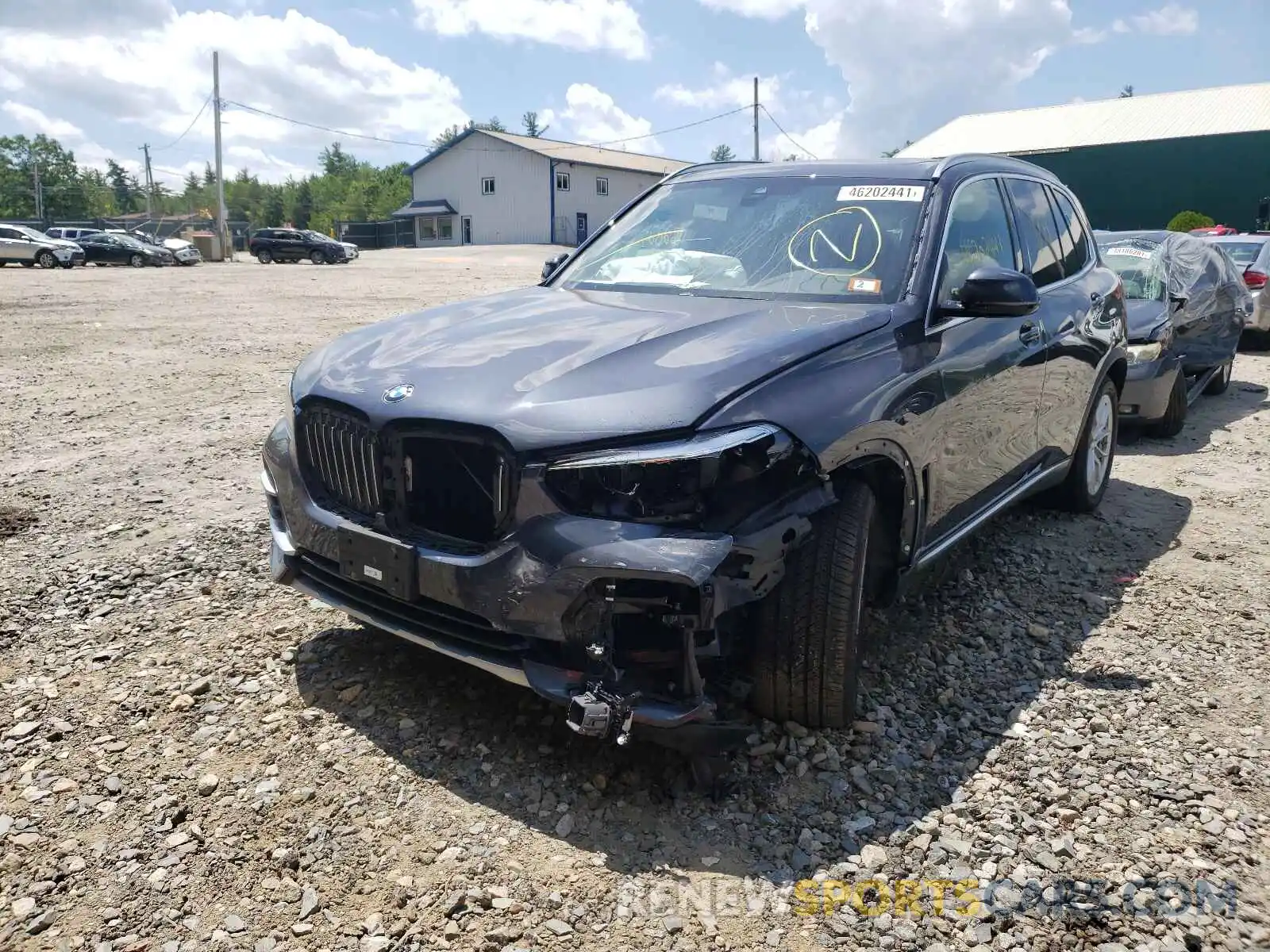 2 Photograph of a damaged car 5UXCR6C06L9C70711 BMW X5 2020