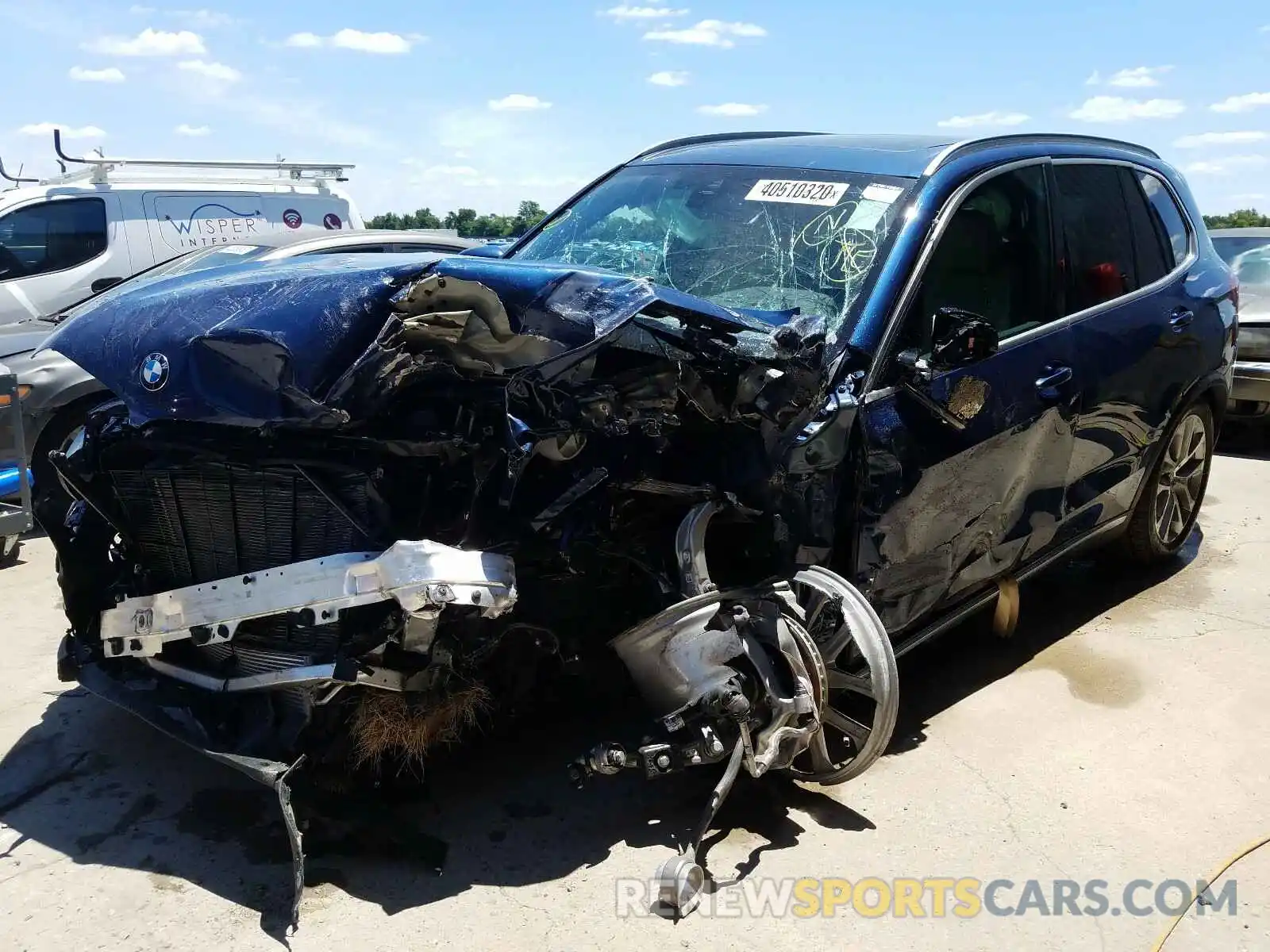 2 Photograph of a damaged car 5UXCR6C06LLL82490 BMW X5 2020