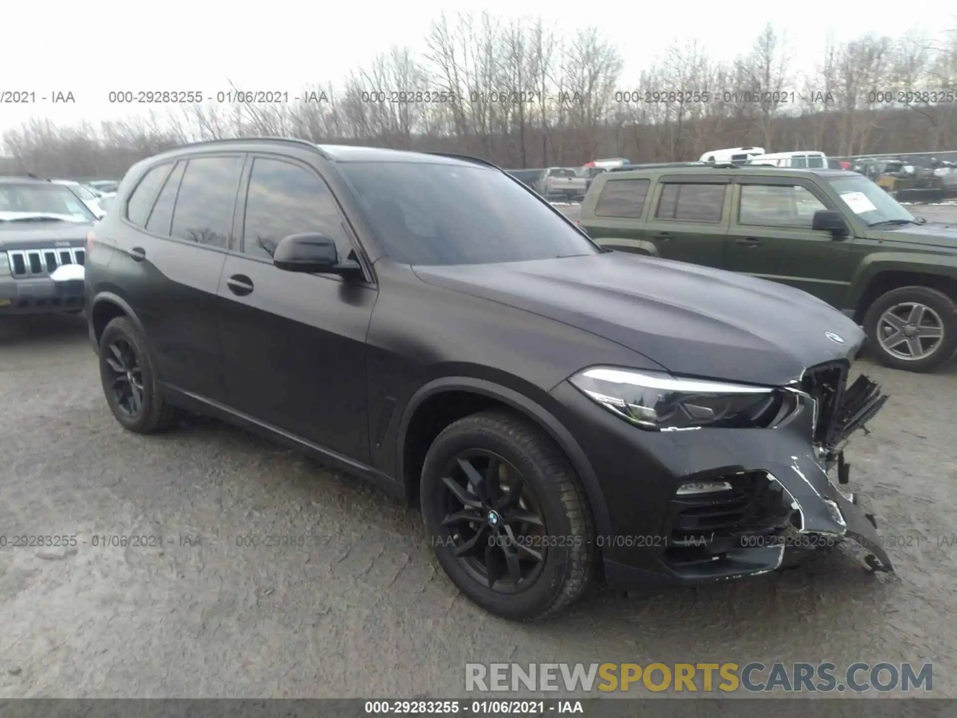 1 Photograph of a damaged car 5UXCR6C06LLL82540 BMW X5 2020