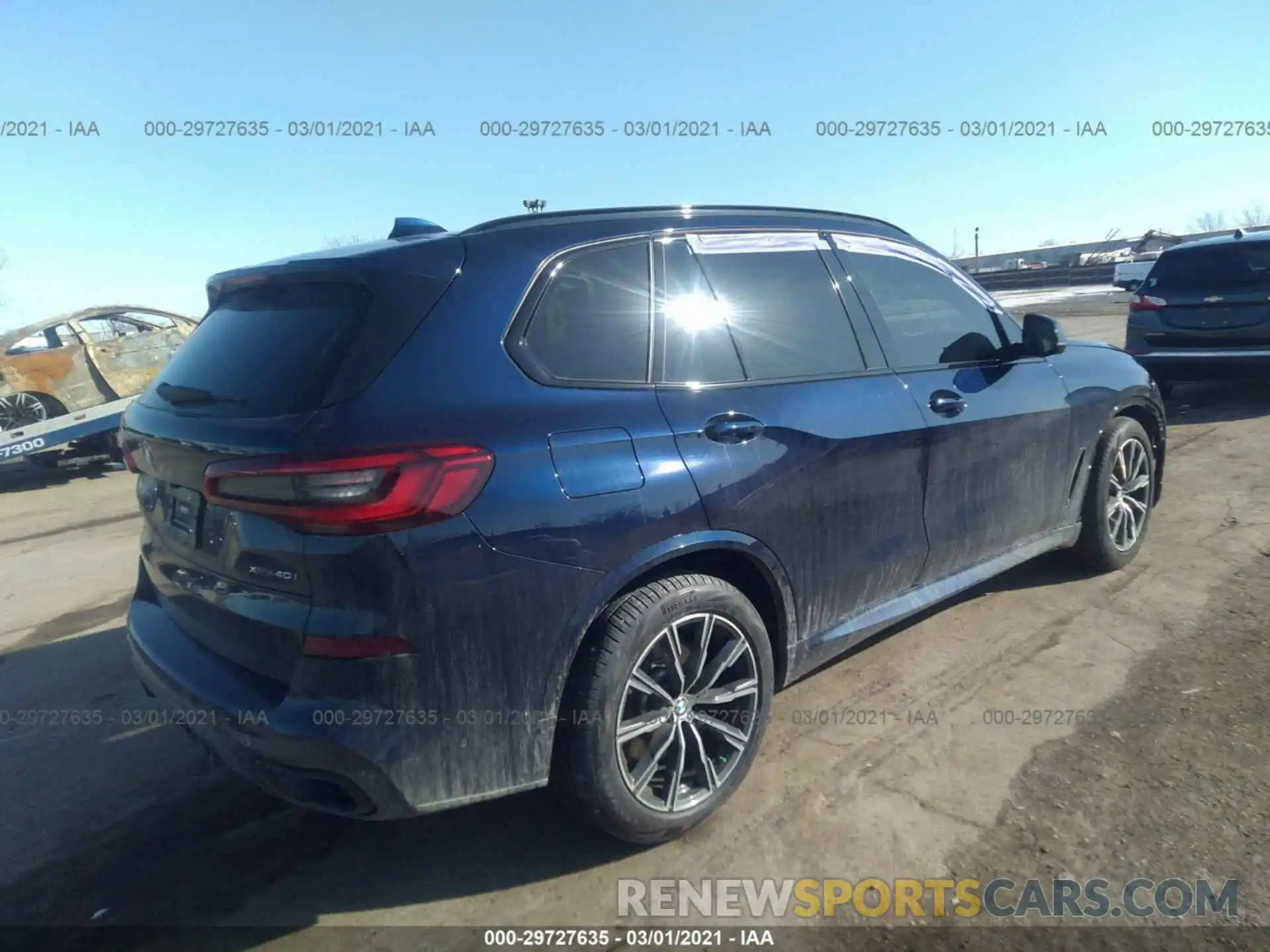 4 Фотография поврежденного автомобиля 5UXCR6C07L9B61190 BMW X5 2020