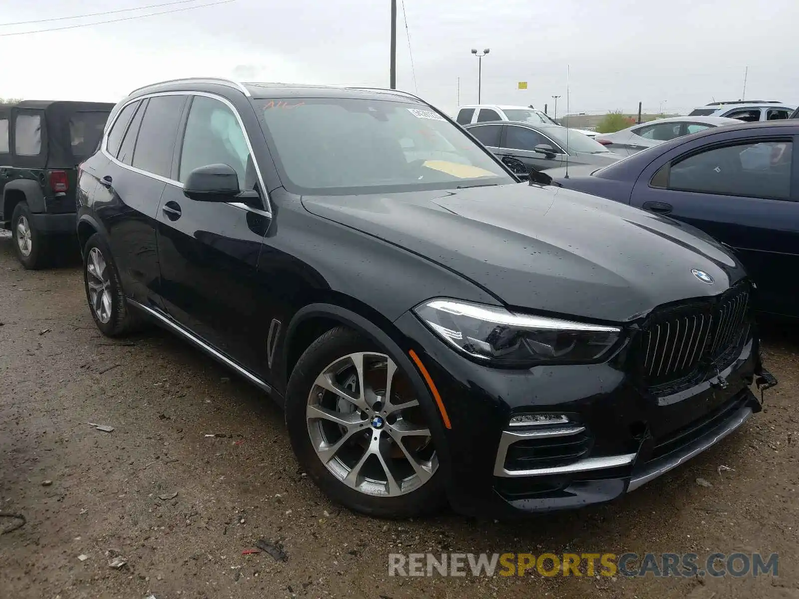 1 Photograph of a damaged car 5UXCR6C07L9B72562 BMW X5 2020