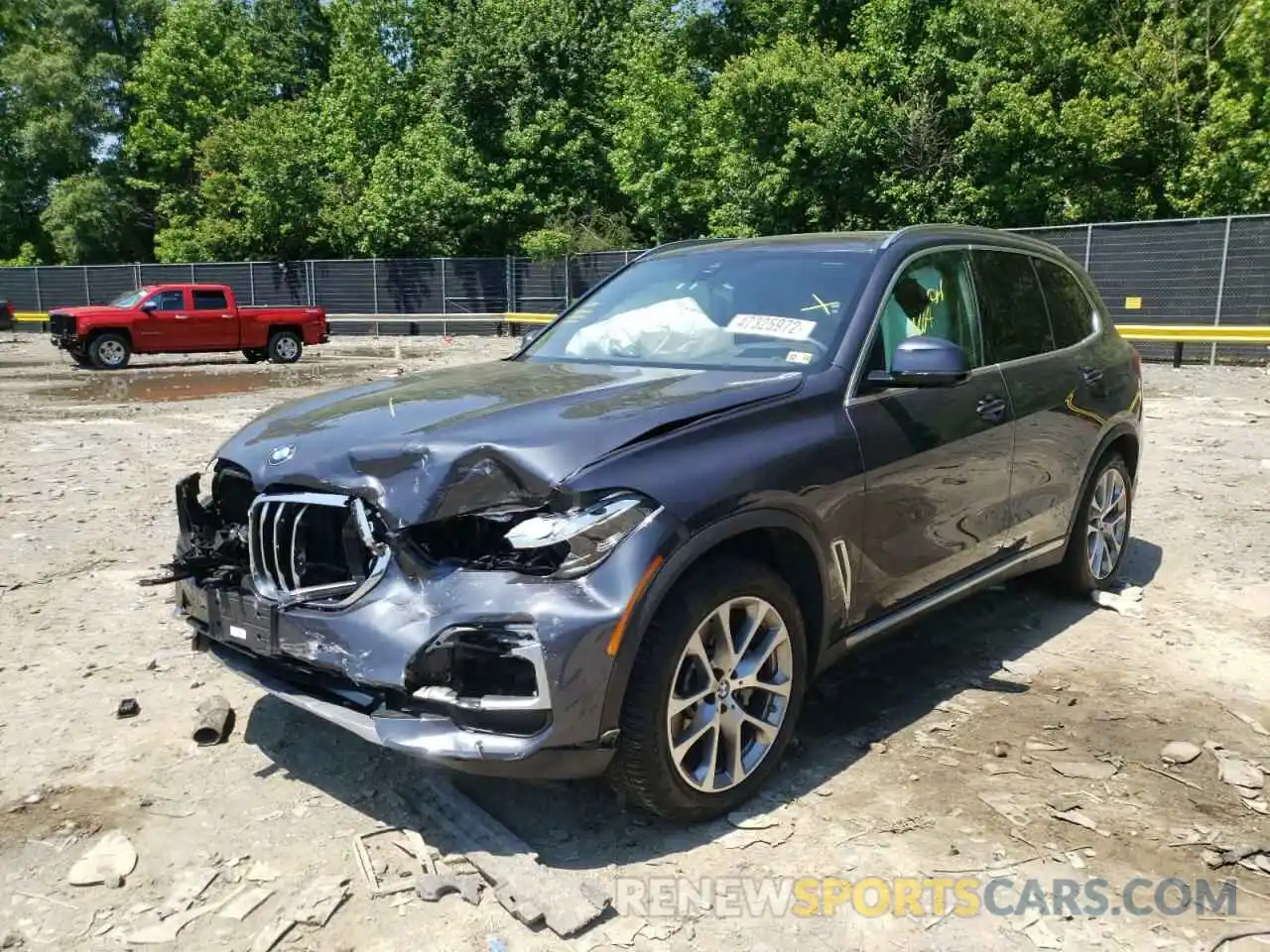 2 Photograph of a damaged car 5UXCR6C07L9B87031 BMW X5 2020