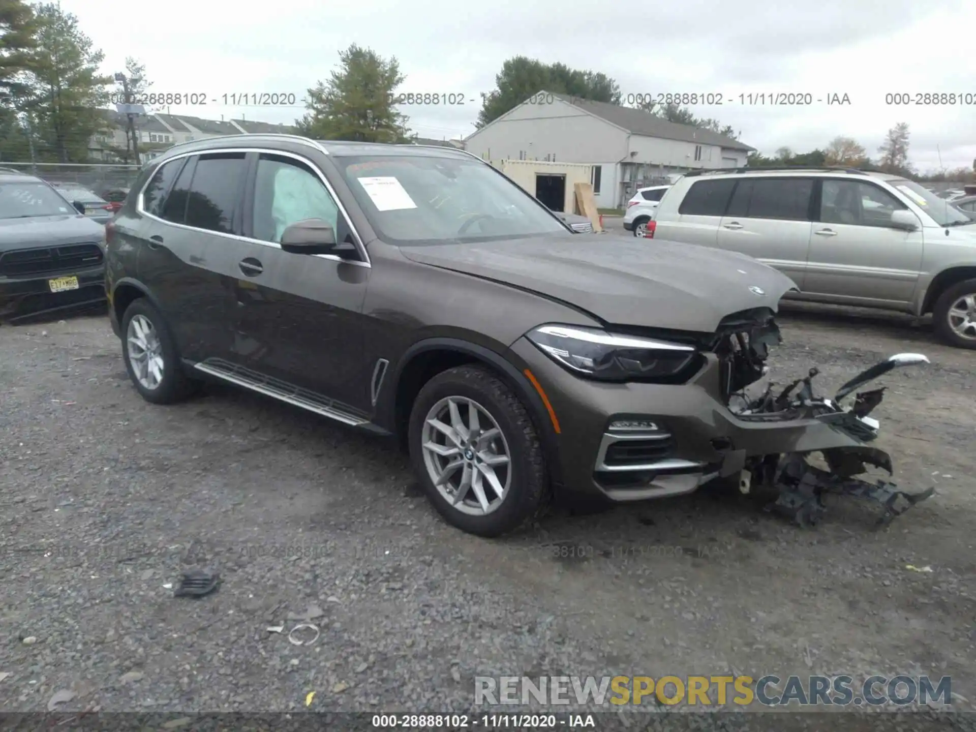 1 Photograph of a damaged car 5UXCR6C07L9B87305 BMW X5 2020