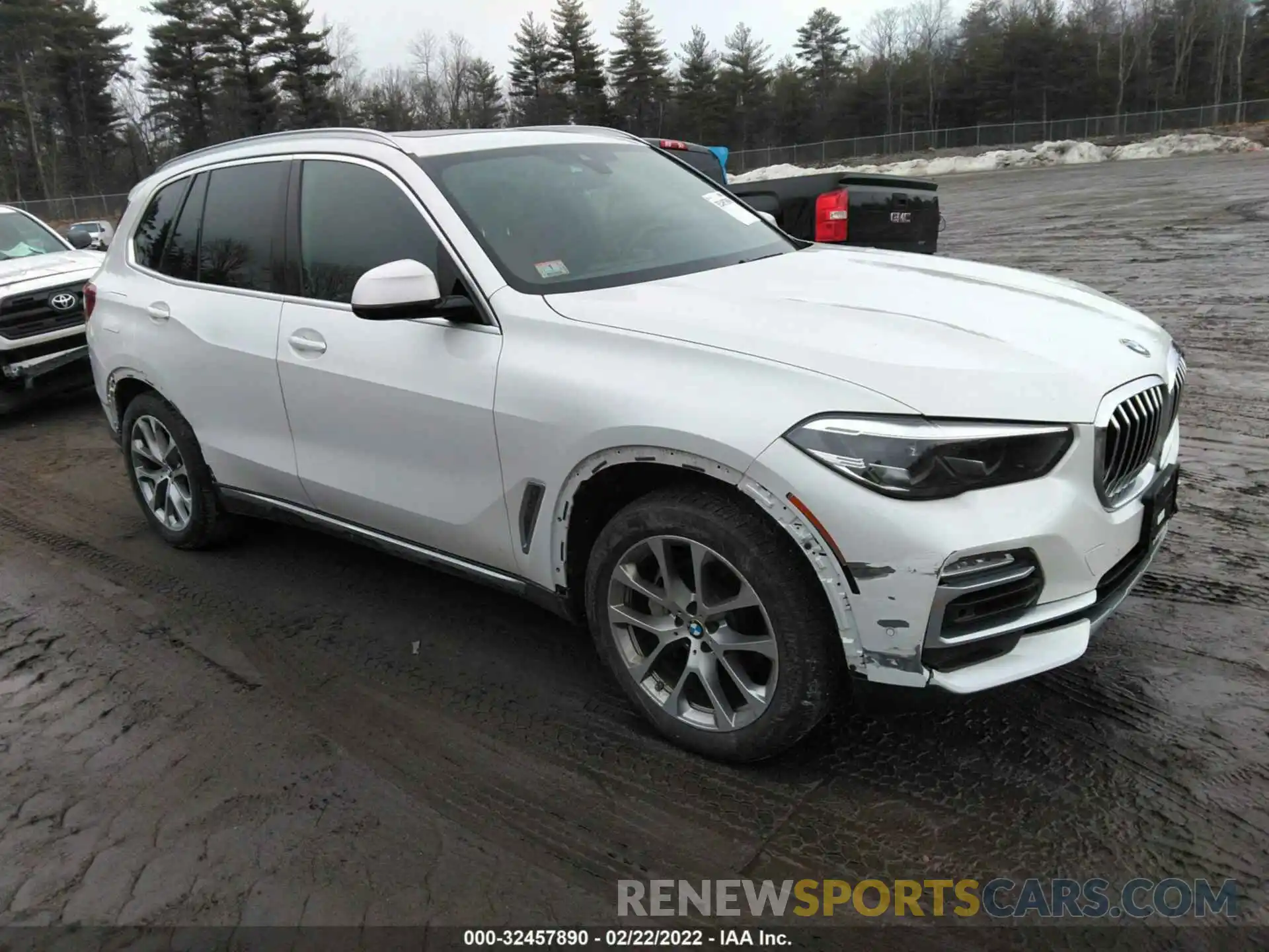 1 Photograph of a damaged car 5UXCR6C07L9B89202 BMW X5 2020