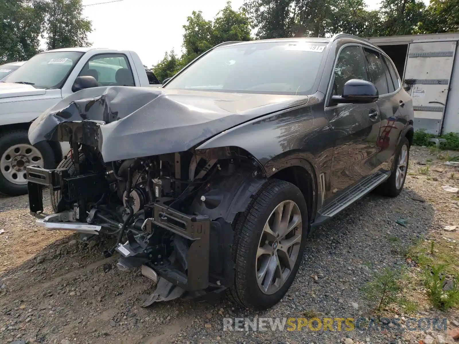 2 Photograph of a damaged car 5UXCR6C07L9C33232 BMW X5 2020