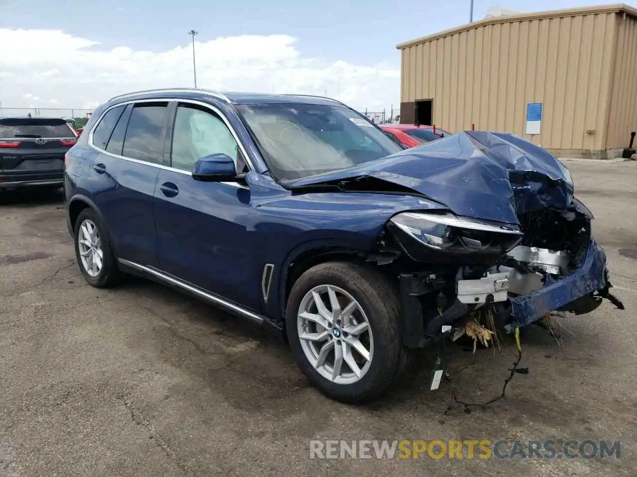 1 Photograph of a damaged car 5UXCR6C07L9C43940 BMW X5 2020