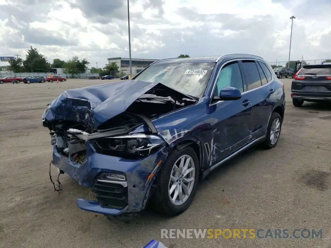 2 Photograph of a damaged car 5UXCR6C07L9C43940 BMW X5 2020