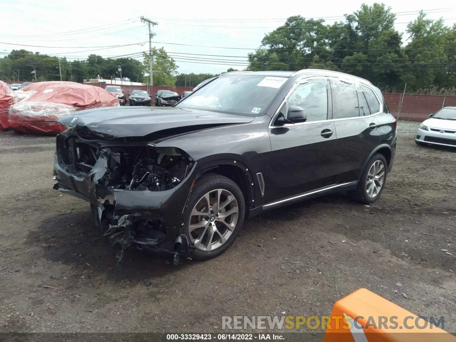 2 Photograph of a damaged car 5UXCR6C07L9C52329 BMW X5 2020