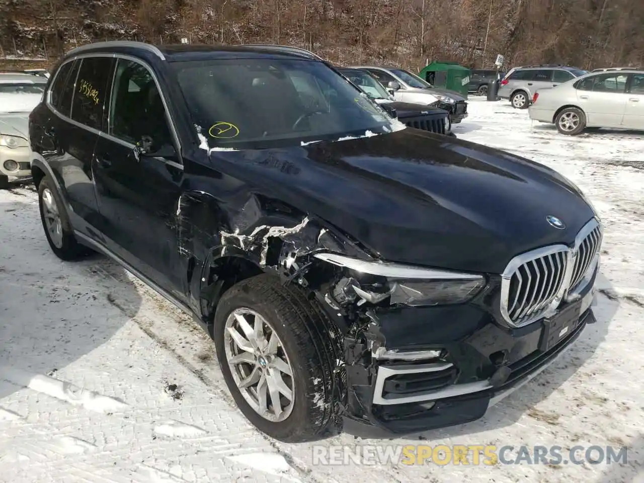 1 Photograph of a damaged car 5UXCR6C07L9C90806 BMW X5 2020