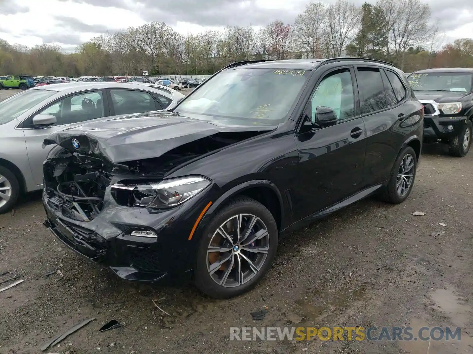 2 Photograph of a damaged car 5UXCR6C07L9D01173 BMW X5 2020