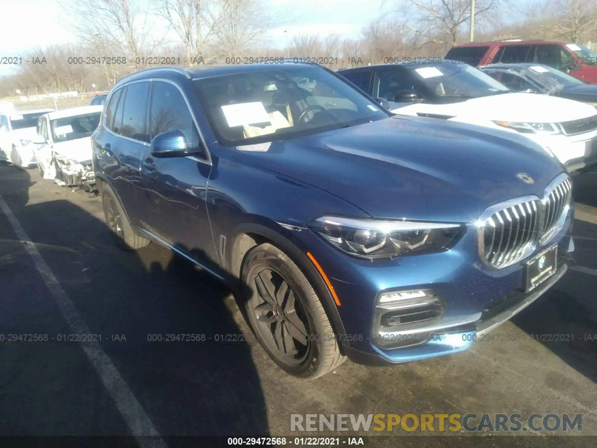 1 Photograph of a damaged car 5UXCR6C07LLL75032 BMW X5 2020