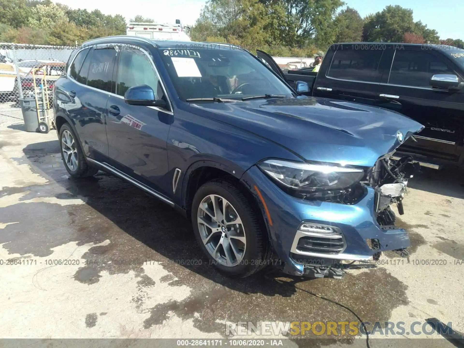 1 Photograph of a damaged car 5UXCR6C07LLL75368 BMW X5 2020