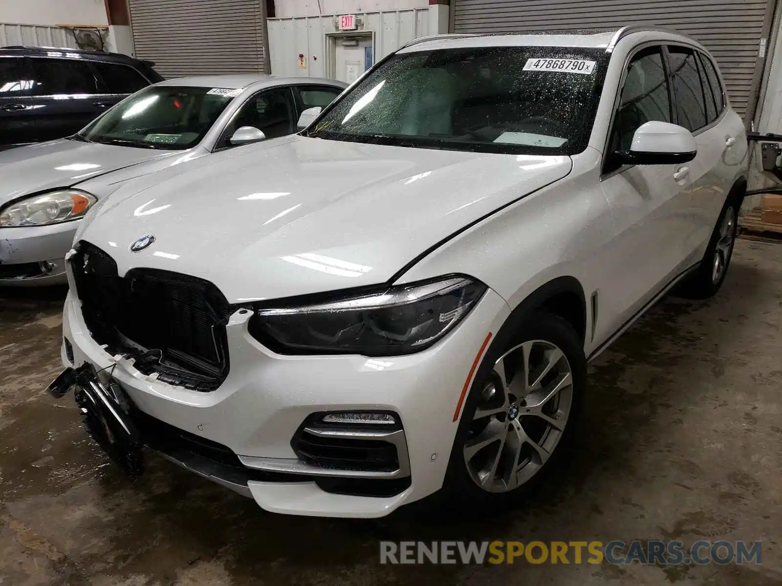 2 Фотография поврежденного автомобиля 5UXCR6C07LLL76780 BMW X5 2020