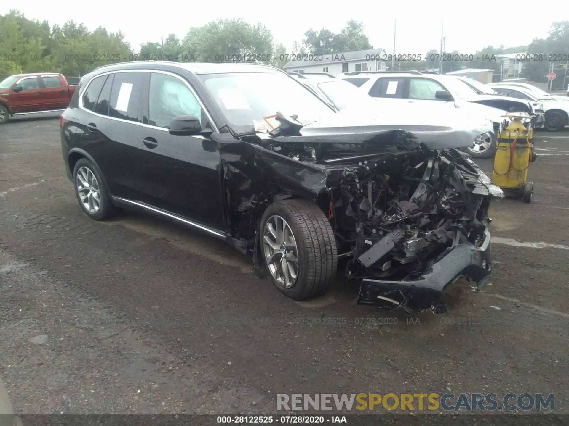 1 Photograph of a damaged car 5UXCR6C07LLL79940 BMW X5 2020