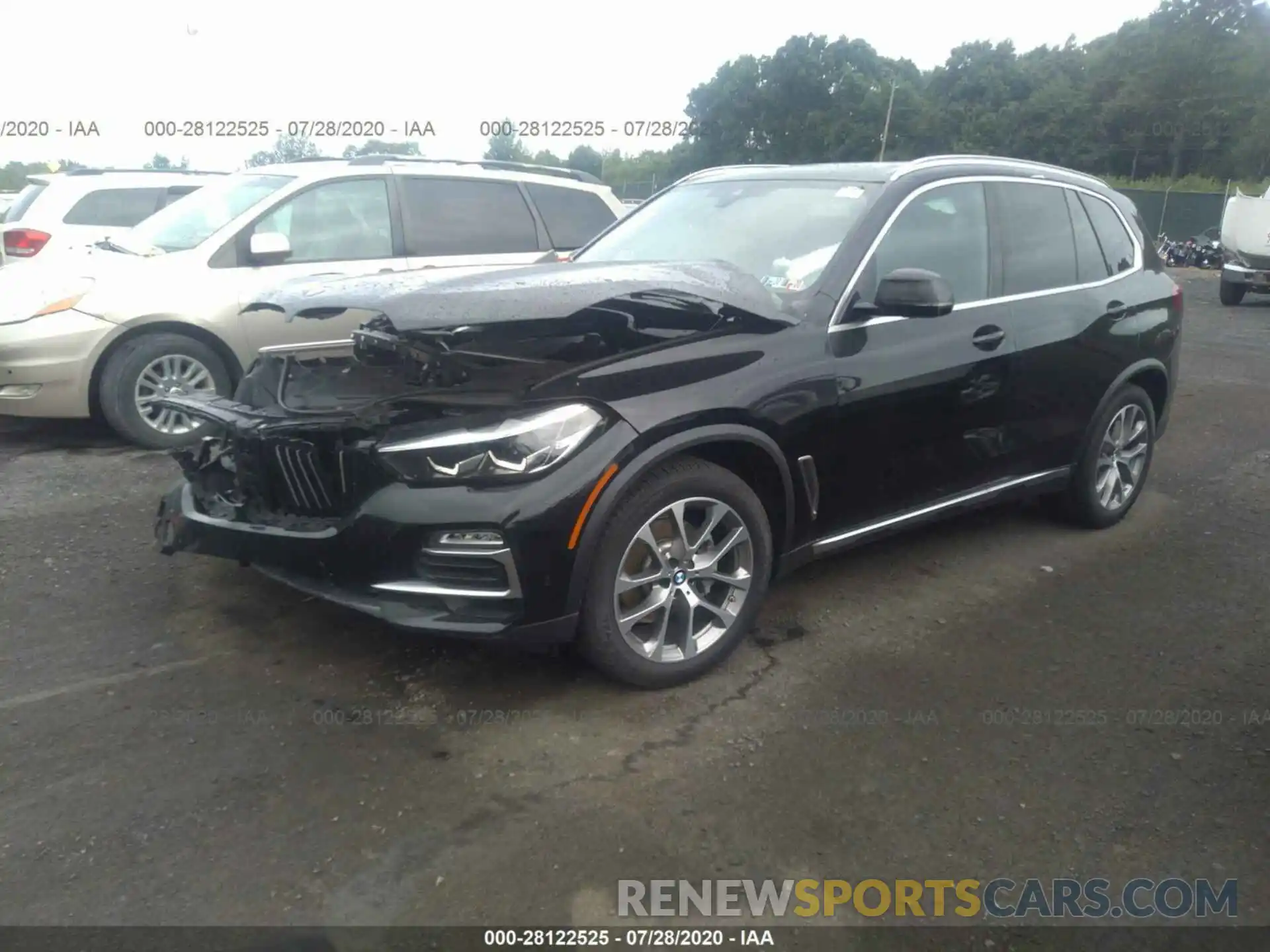 2 Фотография поврежденного автомобиля 5UXCR6C07LLL79940 BMW X5 2020