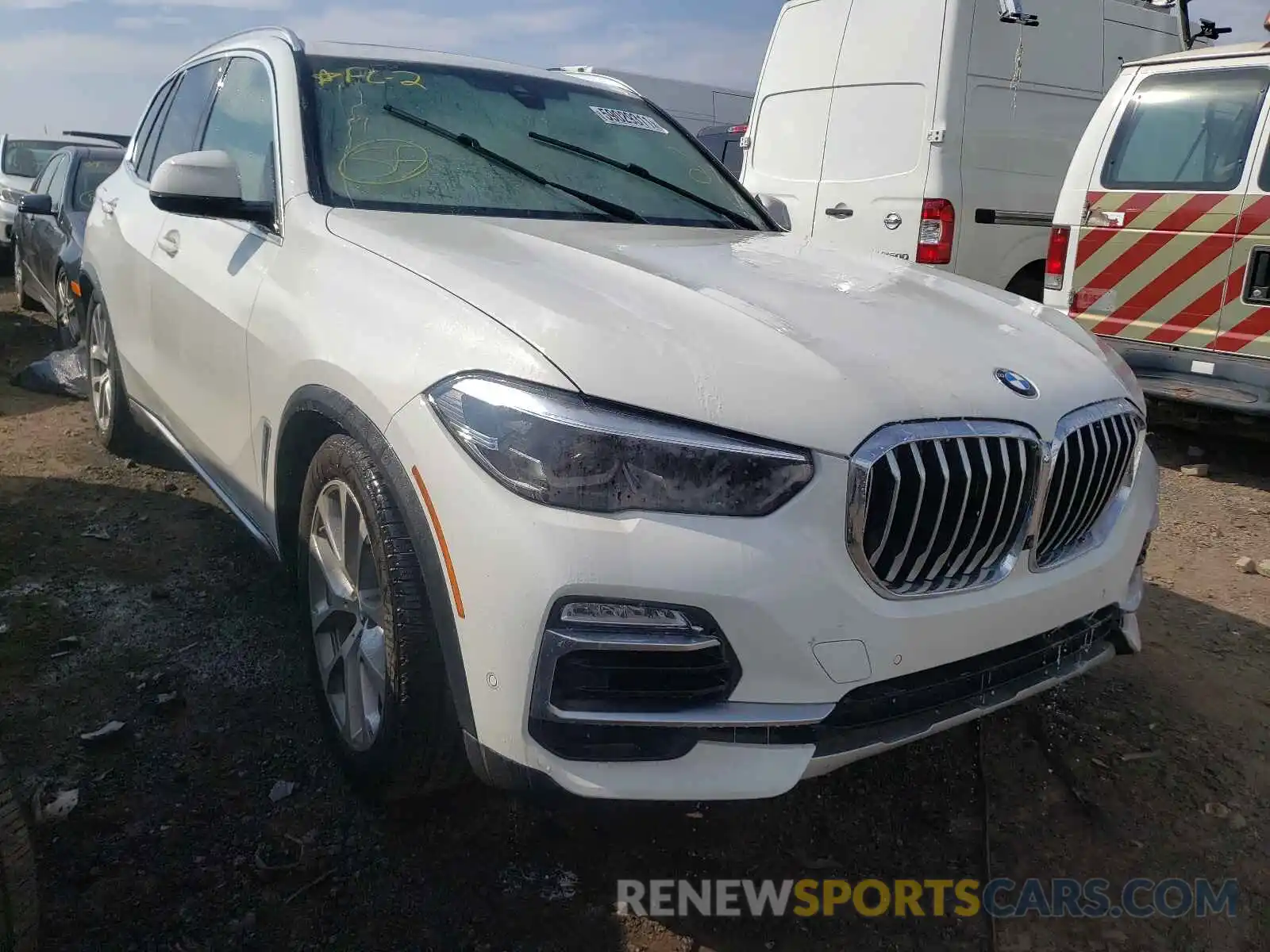 1 Photograph of a damaged car 5UXCR6C07LLL82692 BMW X5 2020