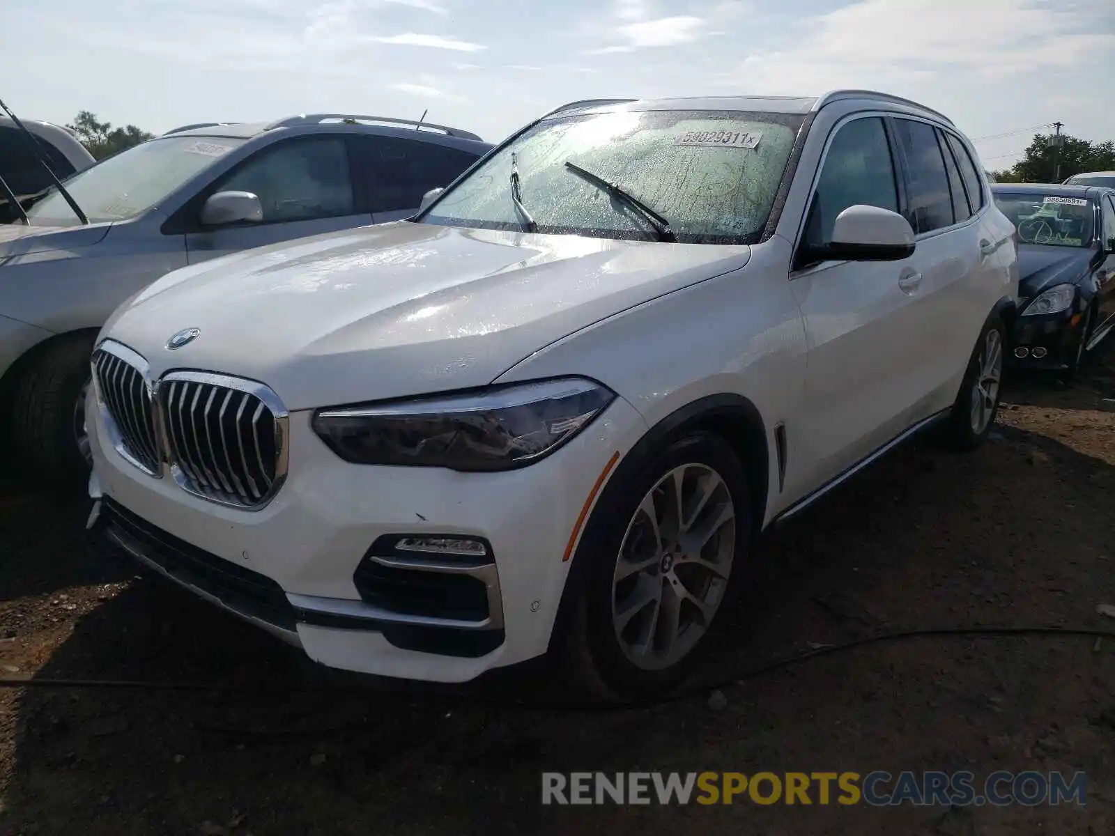 2 Photograph of a damaged car 5UXCR6C07LLL82692 BMW X5 2020