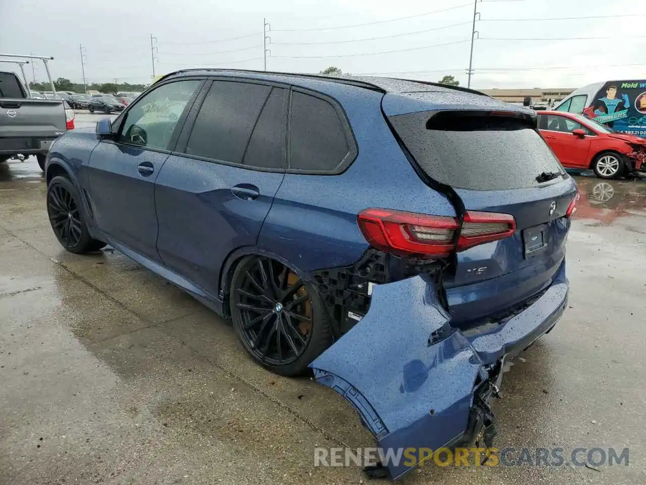 3 Фотография поврежденного автомобиля 5UXCR6C08L9B13536 BMW X5 2020