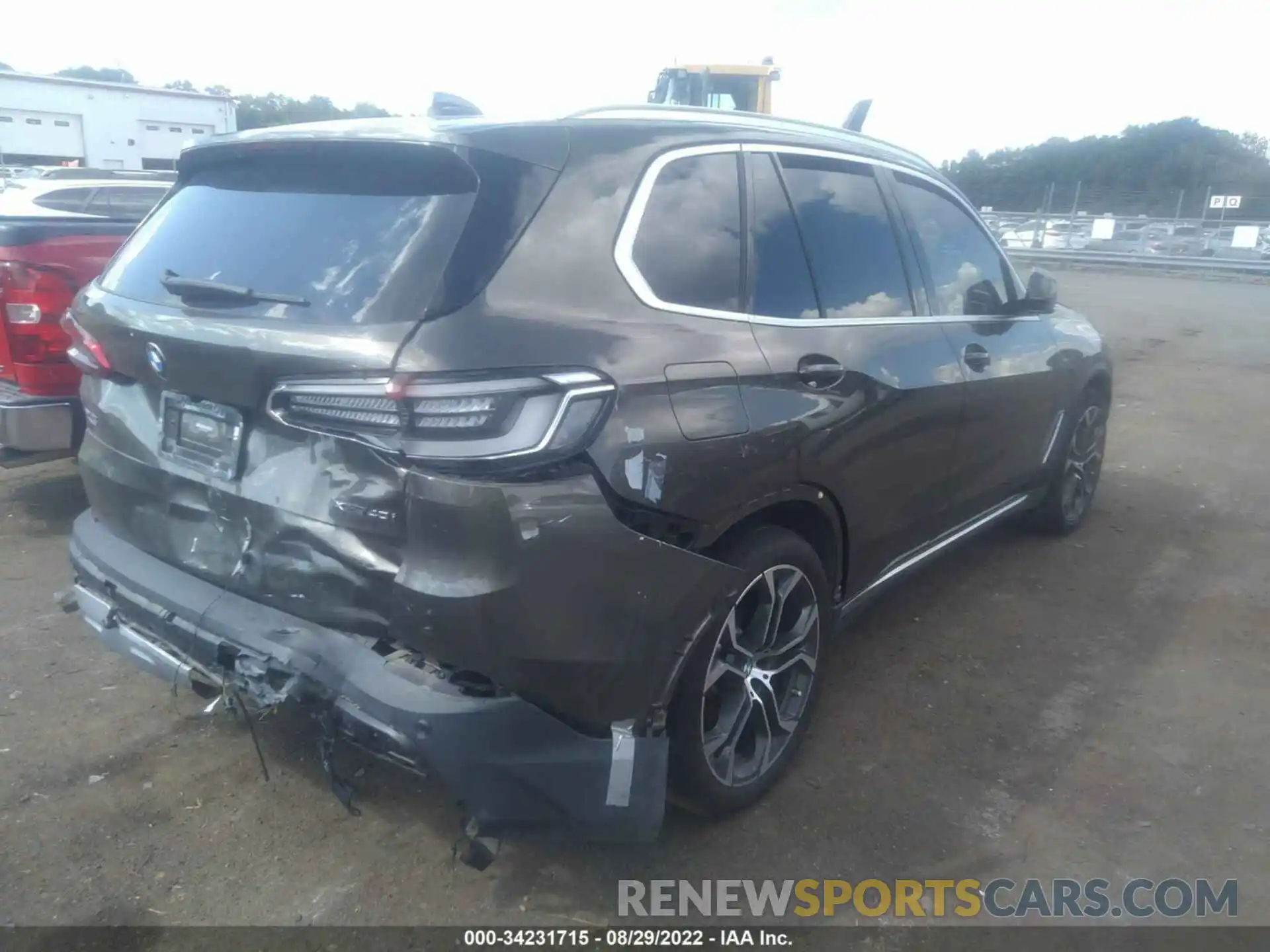 4 Фотография поврежденного автомобиля 5UXCR6C08L9B42423 BMW X5 2020