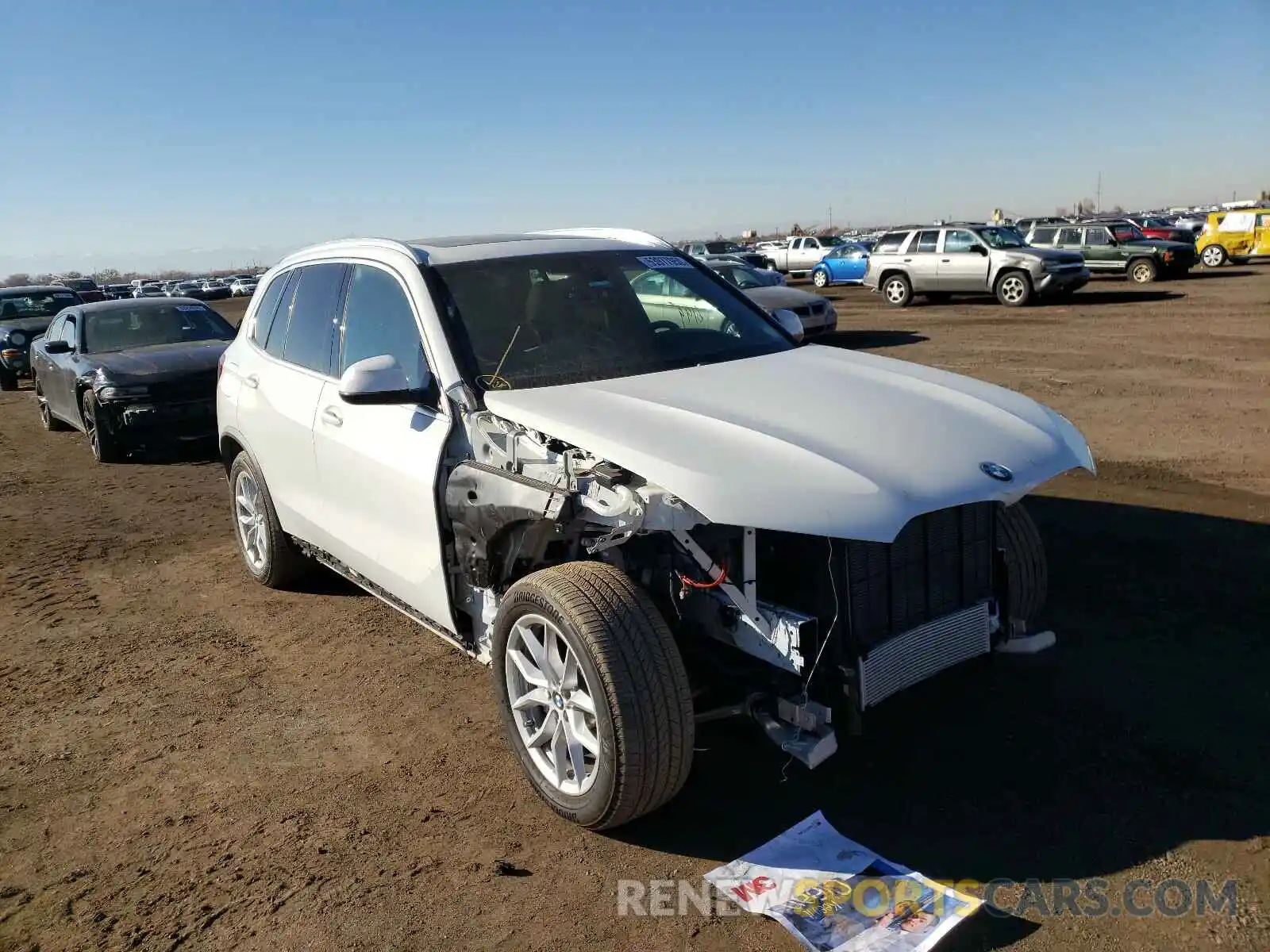 1 Photograph of a damaged car 5UXCR6C08L9B81707 BMW X5 2020