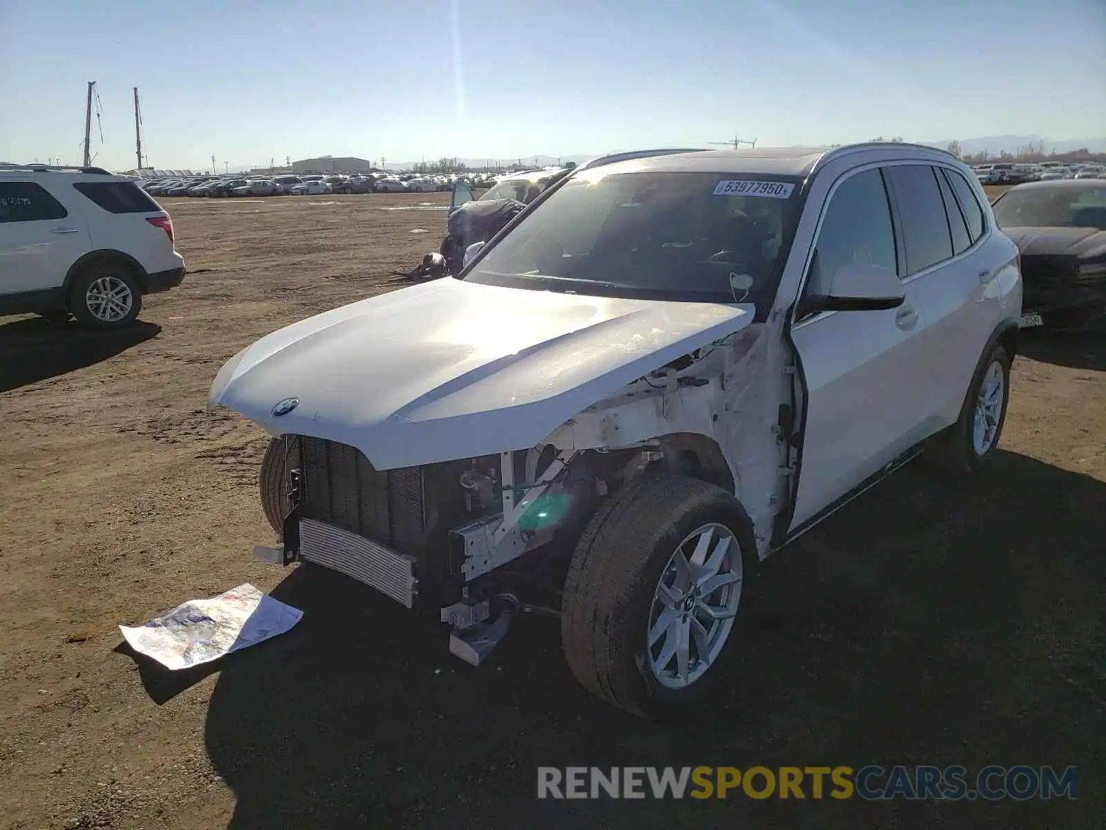 2 Photograph of a damaged car 5UXCR6C08L9B81707 BMW X5 2020