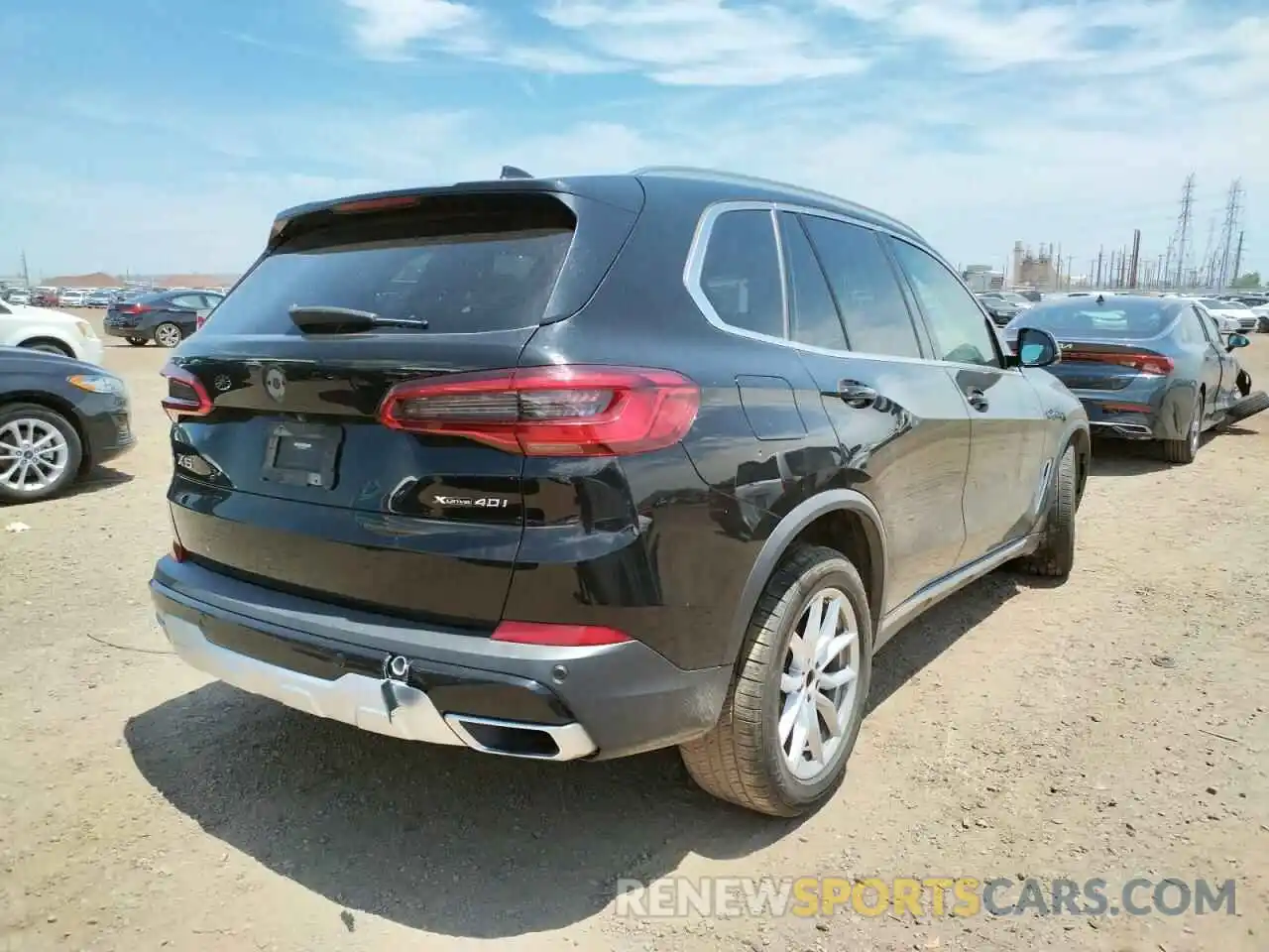 4 Фотография поврежденного автомобиля 5UXCR6C08L9C02328 BMW X5 2020