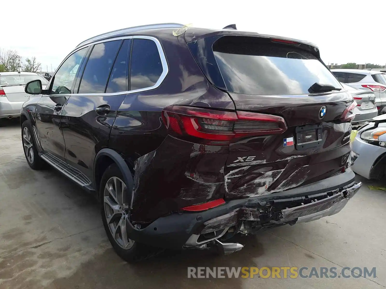 3 Фотография поврежденного автомобиля 5UXCR6C08L9C55692 BMW X5 2020