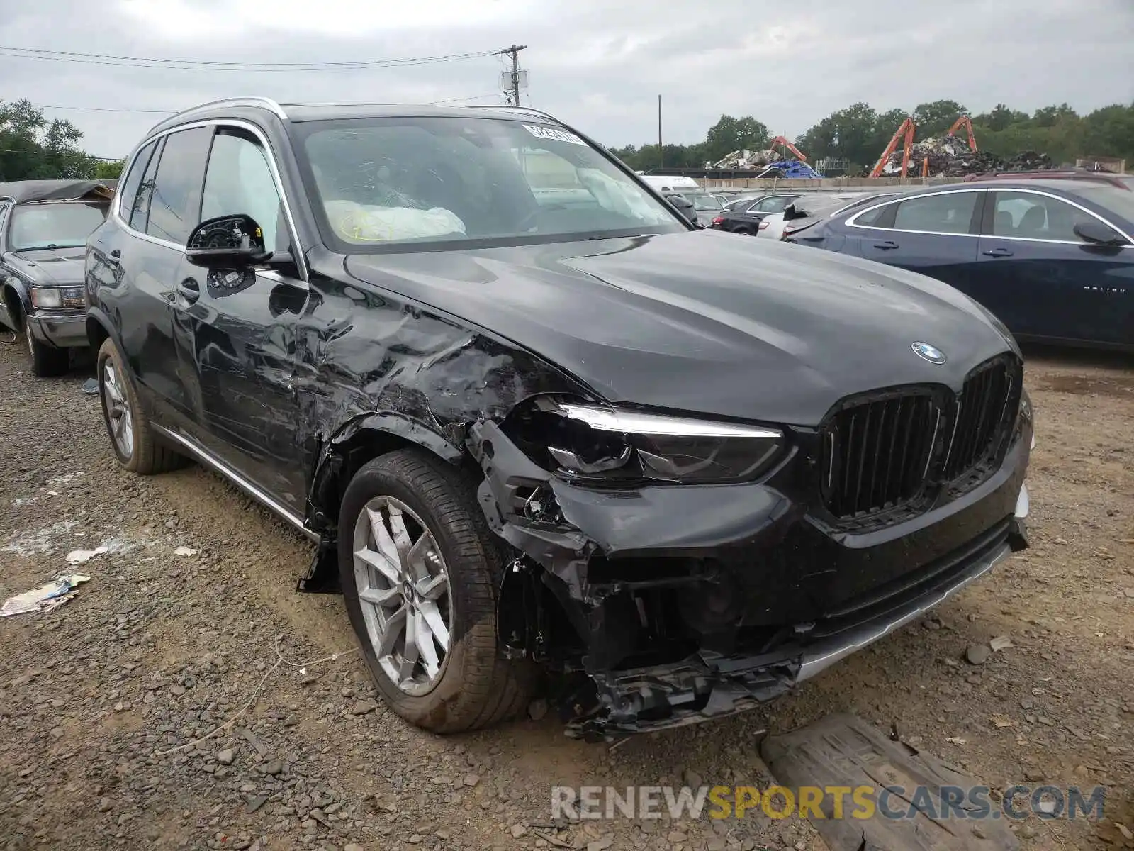 1 Photograph of a damaged car 5UXCR6C08L9C82195 BMW X5 2020