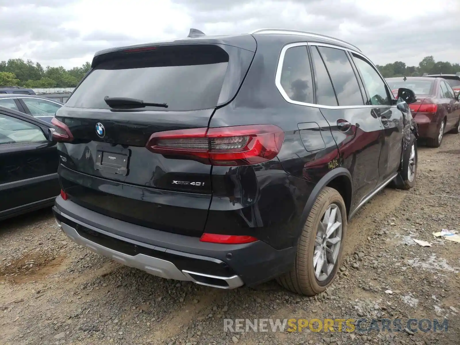 4 Фотография поврежденного автомобиля 5UXCR6C08L9C82195 BMW X5 2020