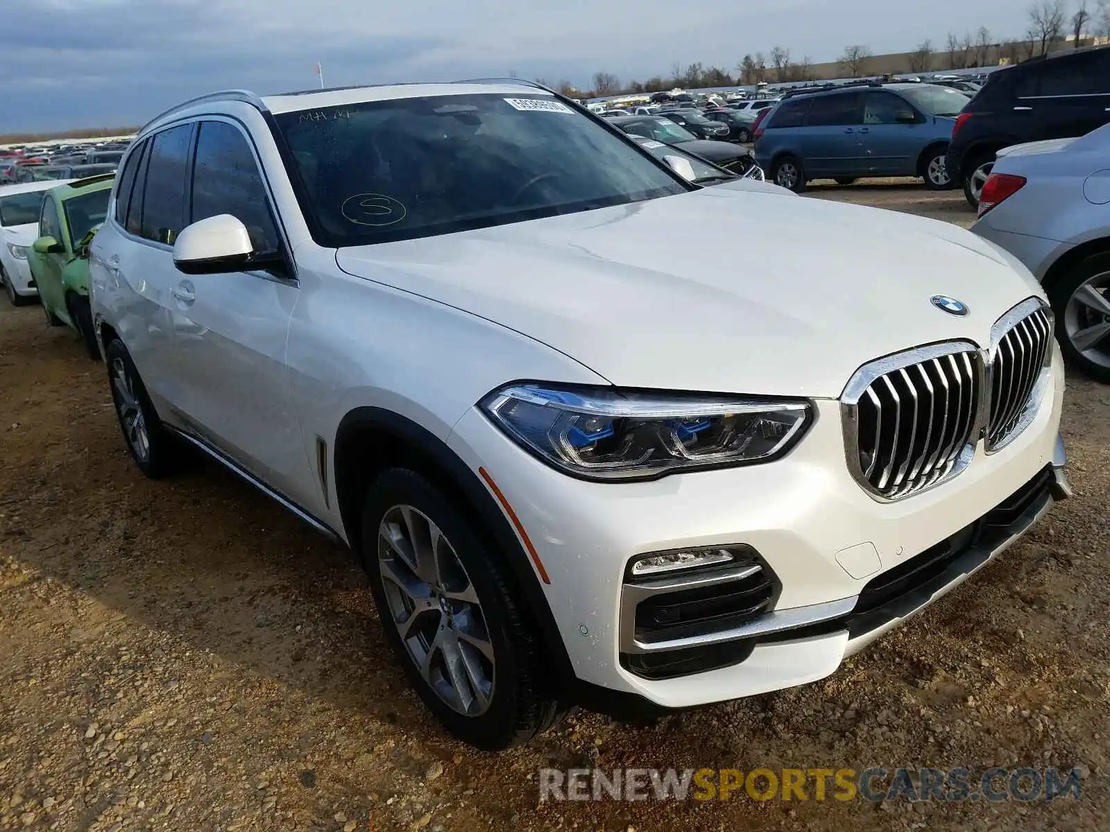 1 Photograph of a damaged car 5UXCR6C08LLL65660 BMW X5 2020