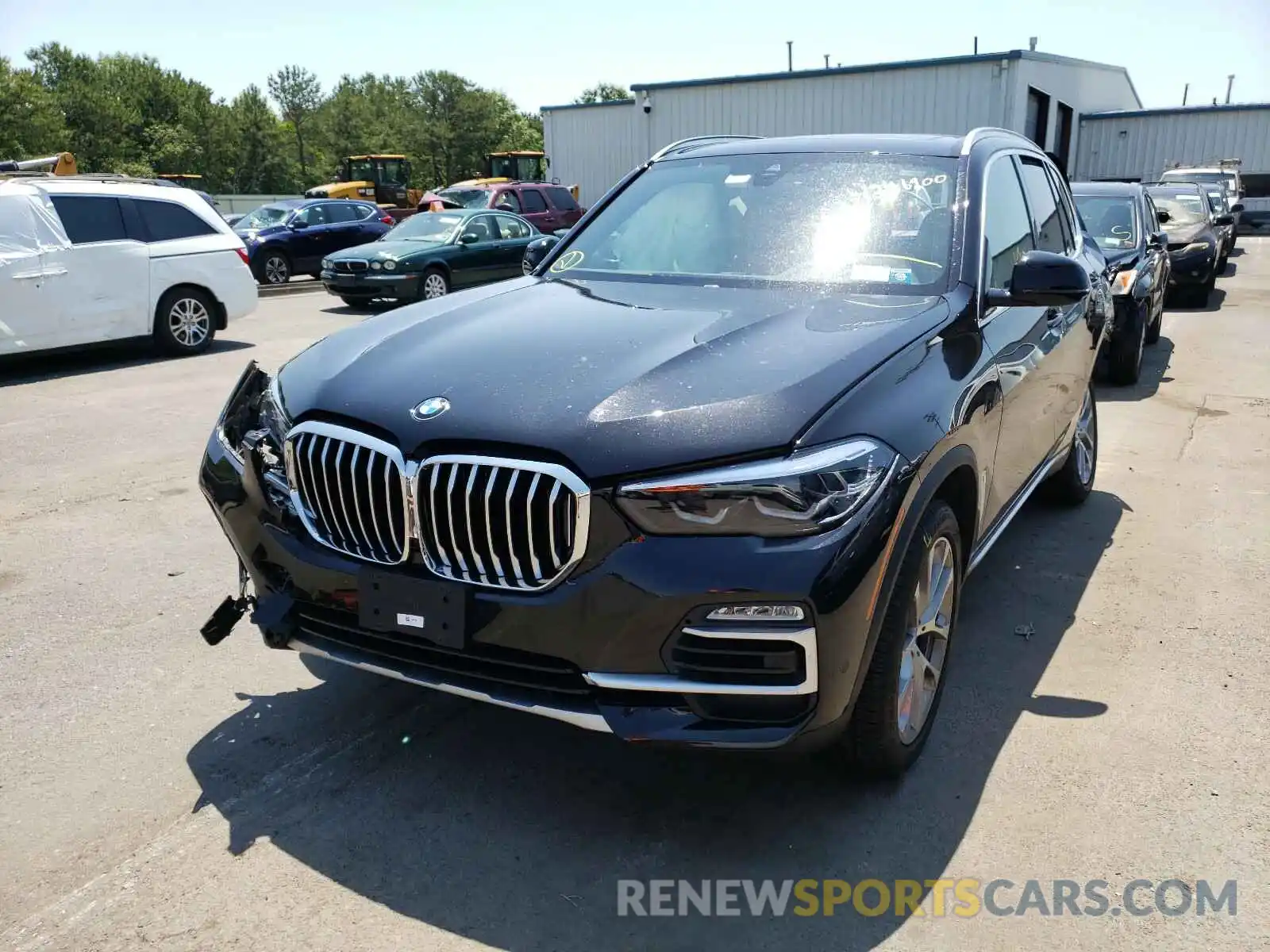 2 Фотография поврежденного автомобиля 5UXCR6C09L9B13237 BMW X5 2020