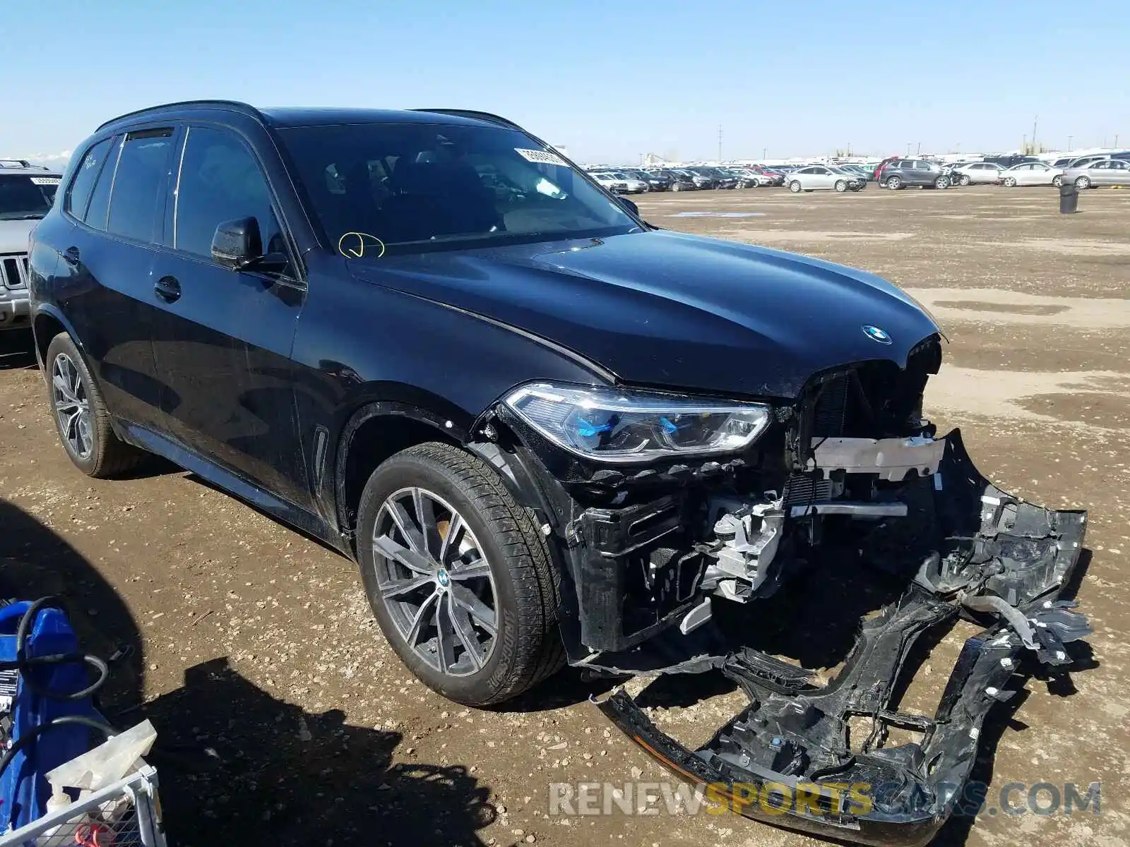 1 Photograph of a damaged car 5UXCR6C09L9C39727 BMW X5 2020