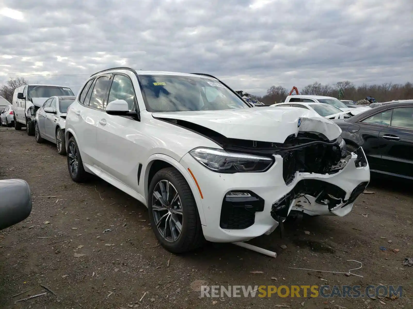 1 Photograph of a damaged car 5UXCR6C09L9C97546 BMW X5 2020