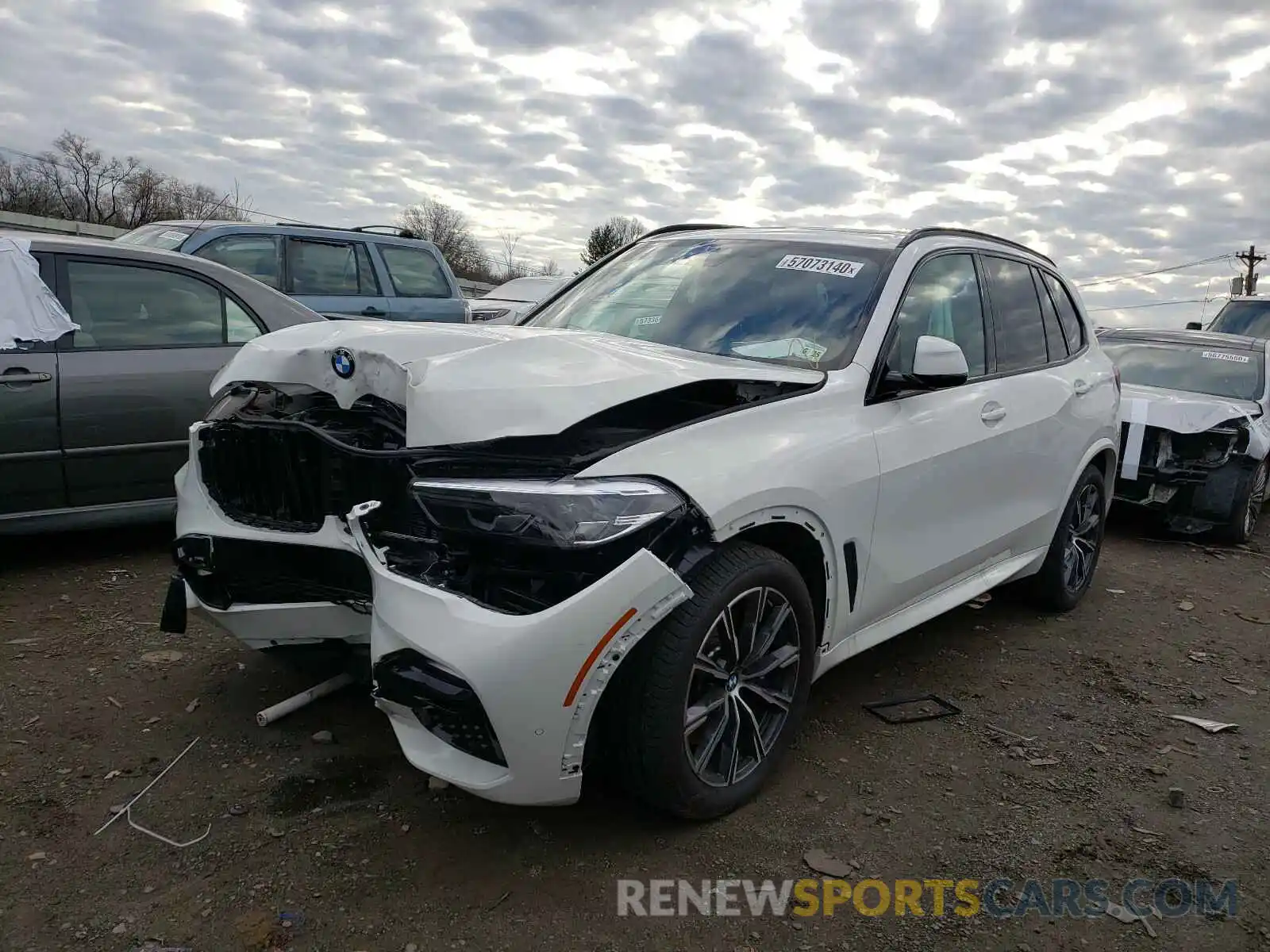 2 Photograph of a damaged car 5UXCR6C09L9C97546 BMW X5 2020