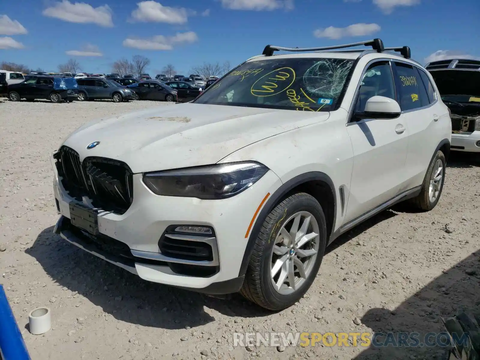 2 Фотография поврежденного автомобиля 5UXCR6C09LLL65912 BMW X5 2020