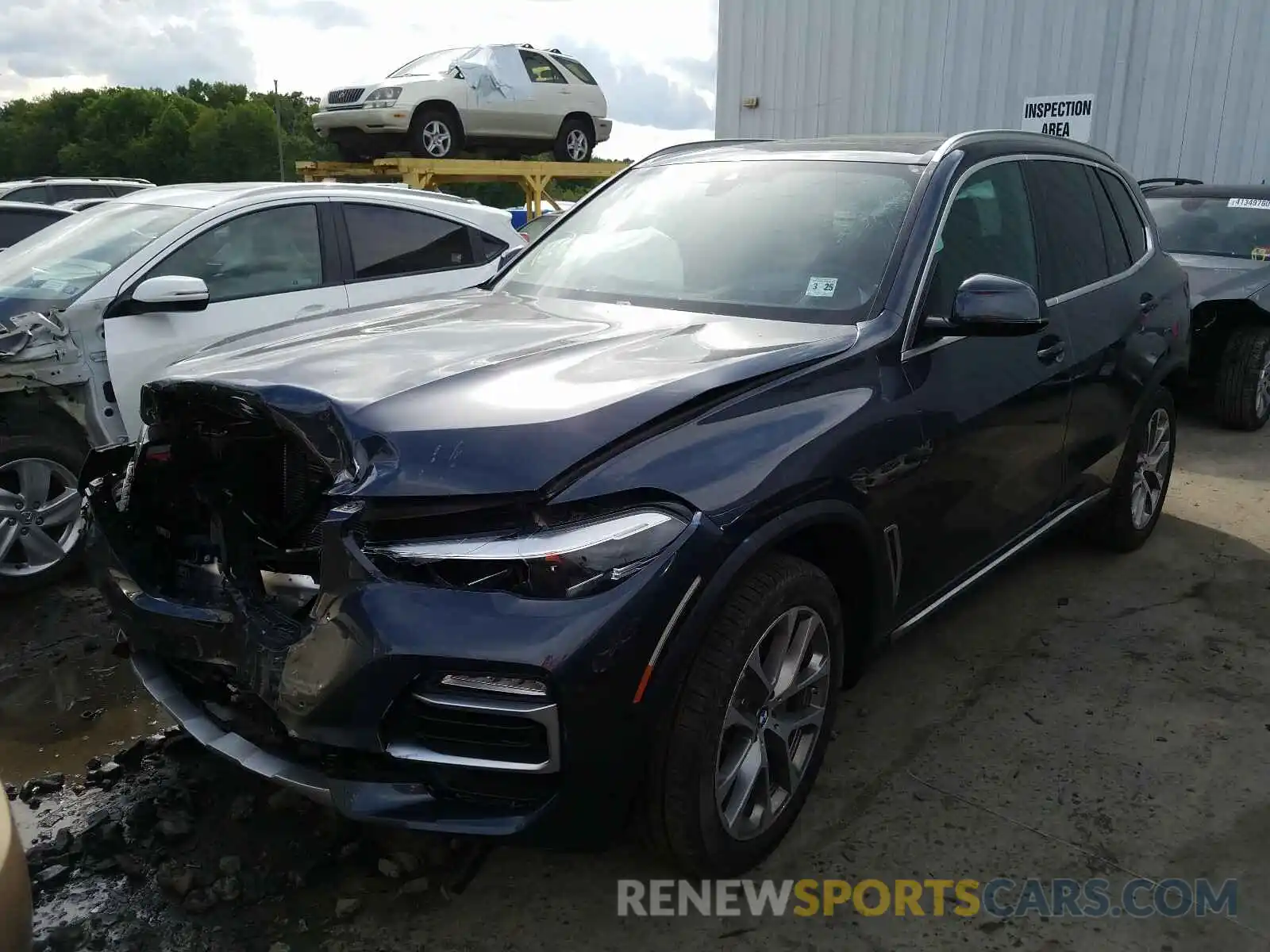 2 Photograph of a damaged car 5UXCR6C09LLL74836 BMW X5 2020