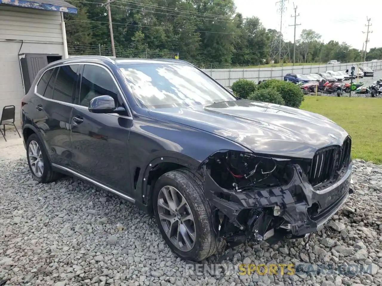 1 Photograph of a damaged car 5UXCR6C0XL9B50099 BMW X5 2020