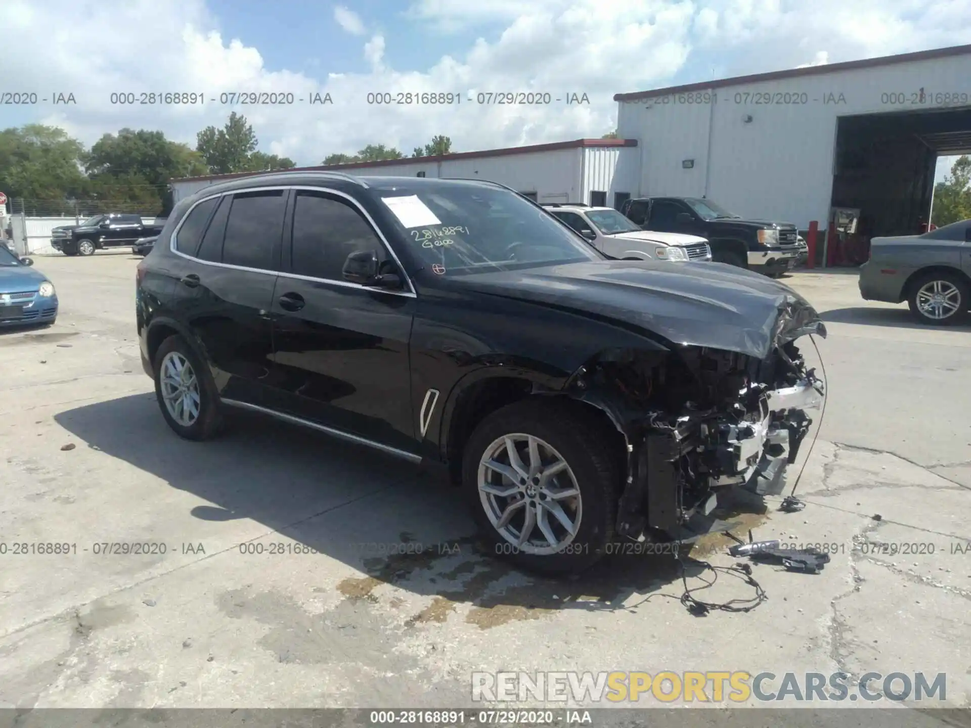 1 Photograph of a damaged car 5UXCR6C0XL9B81501 BMW X5 2020