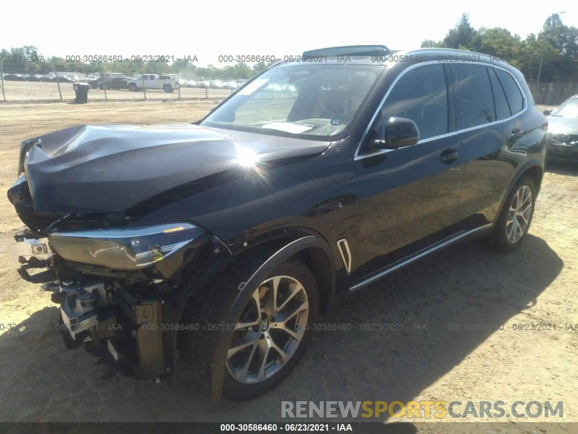 2 Фотография поврежденного автомобиля 5UXCR6C0XL9B86004 BMW X5 2020