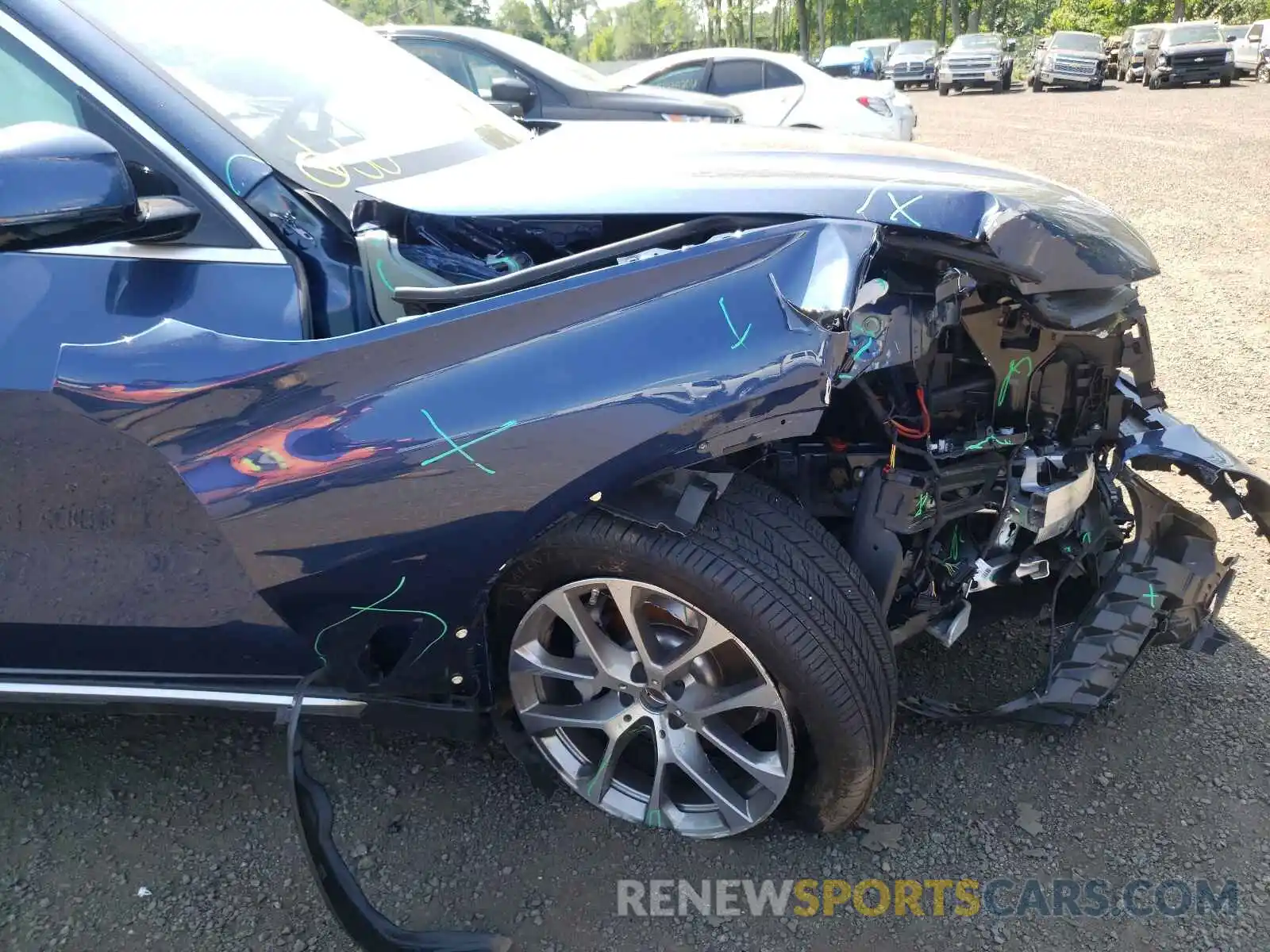 9 Photograph of a damaged car 5UXCR6C0XL9B92711 BMW X5 2020