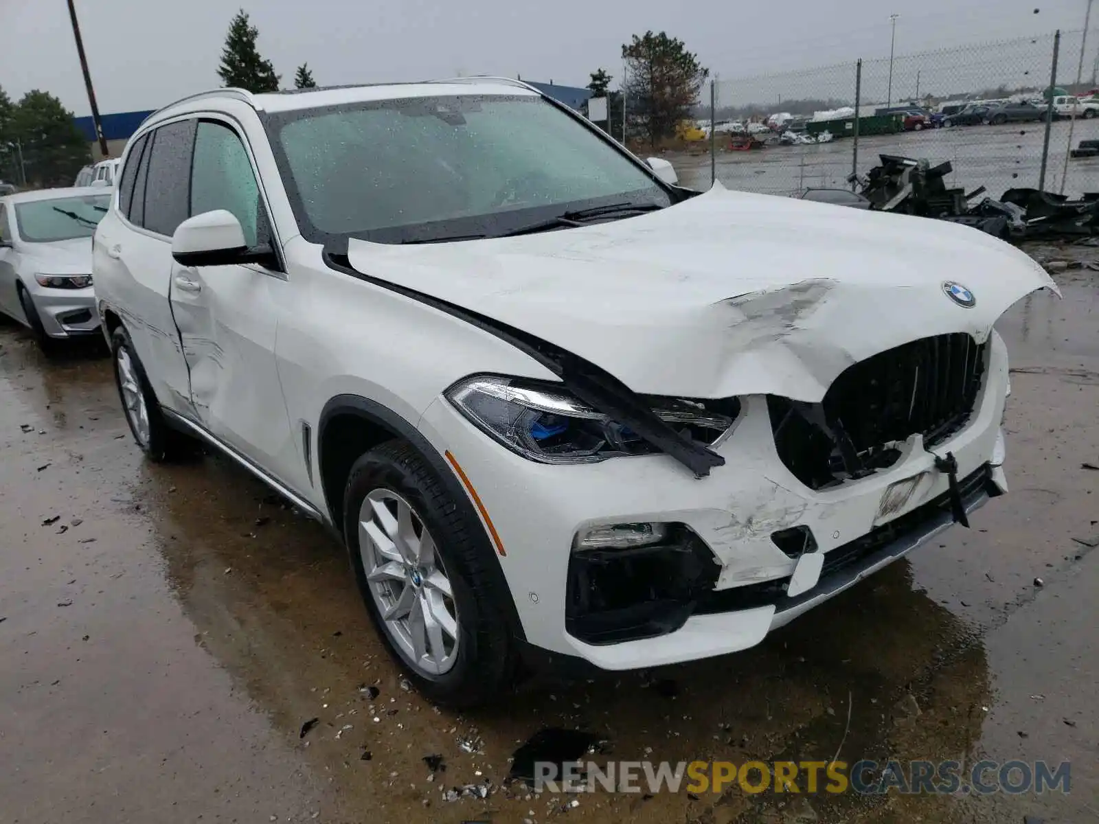 1 Photograph of a damaged car 5UXCR6C0XL9C22046 BMW X5 2020