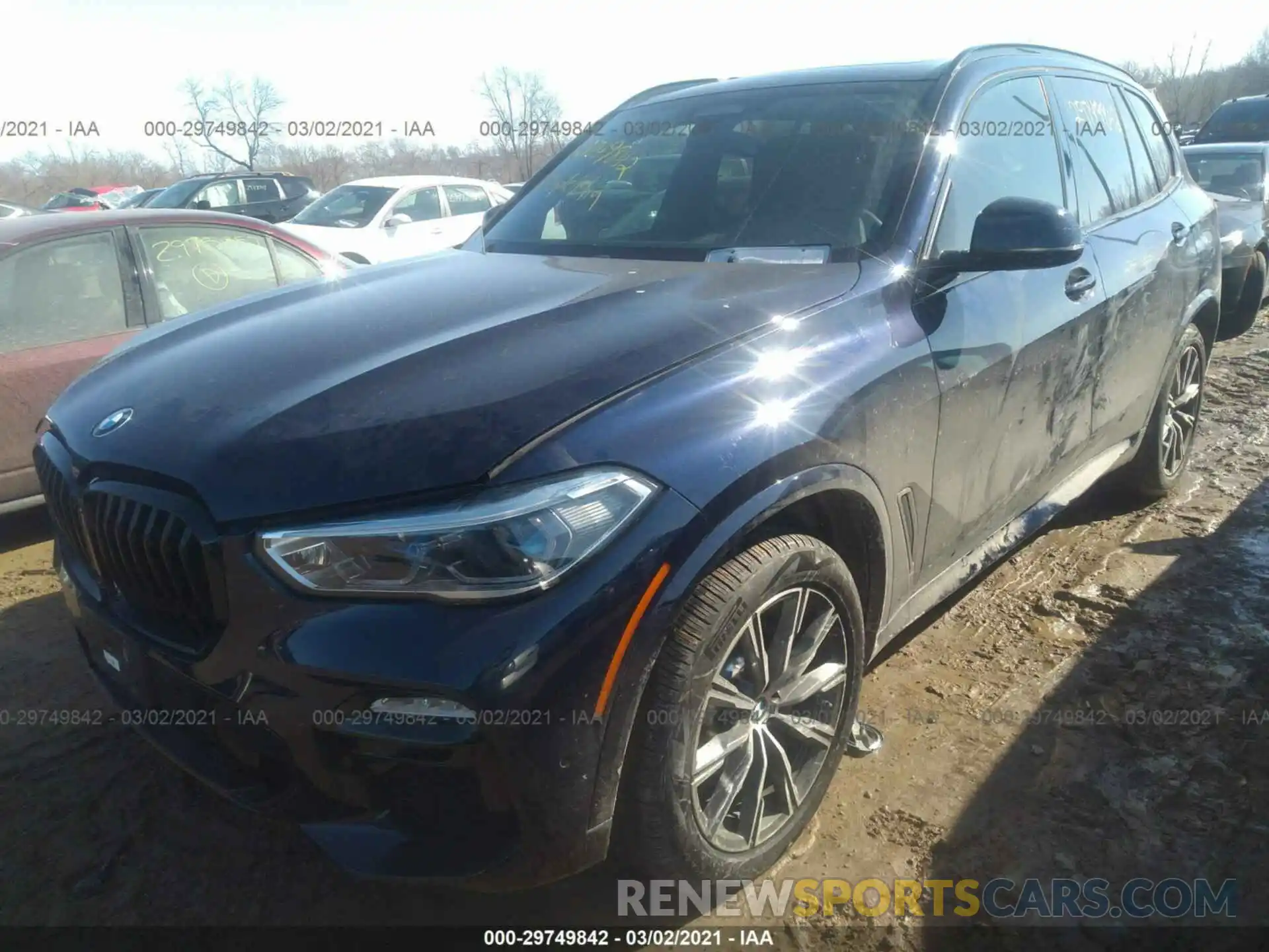 2 Фотография поврежденного автомобиля 5UXCR6C0XL9C27831 BMW X5 2020