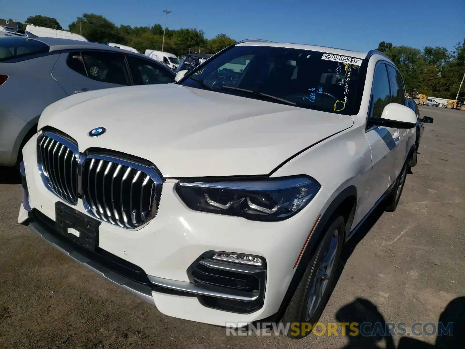 2 Фотография поврежденного автомобиля 5UXCR6C0XL9C30079 BMW X5 2020