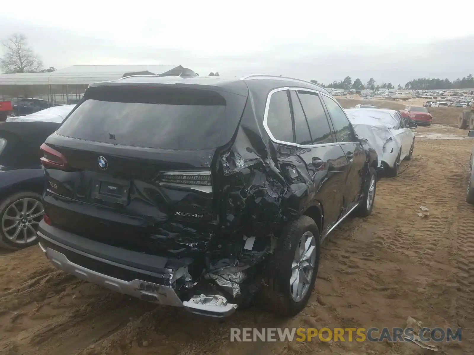 4 Фотография поврежденного автомобиля 5UXCR6C0XL9C33550 BMW X5 2020