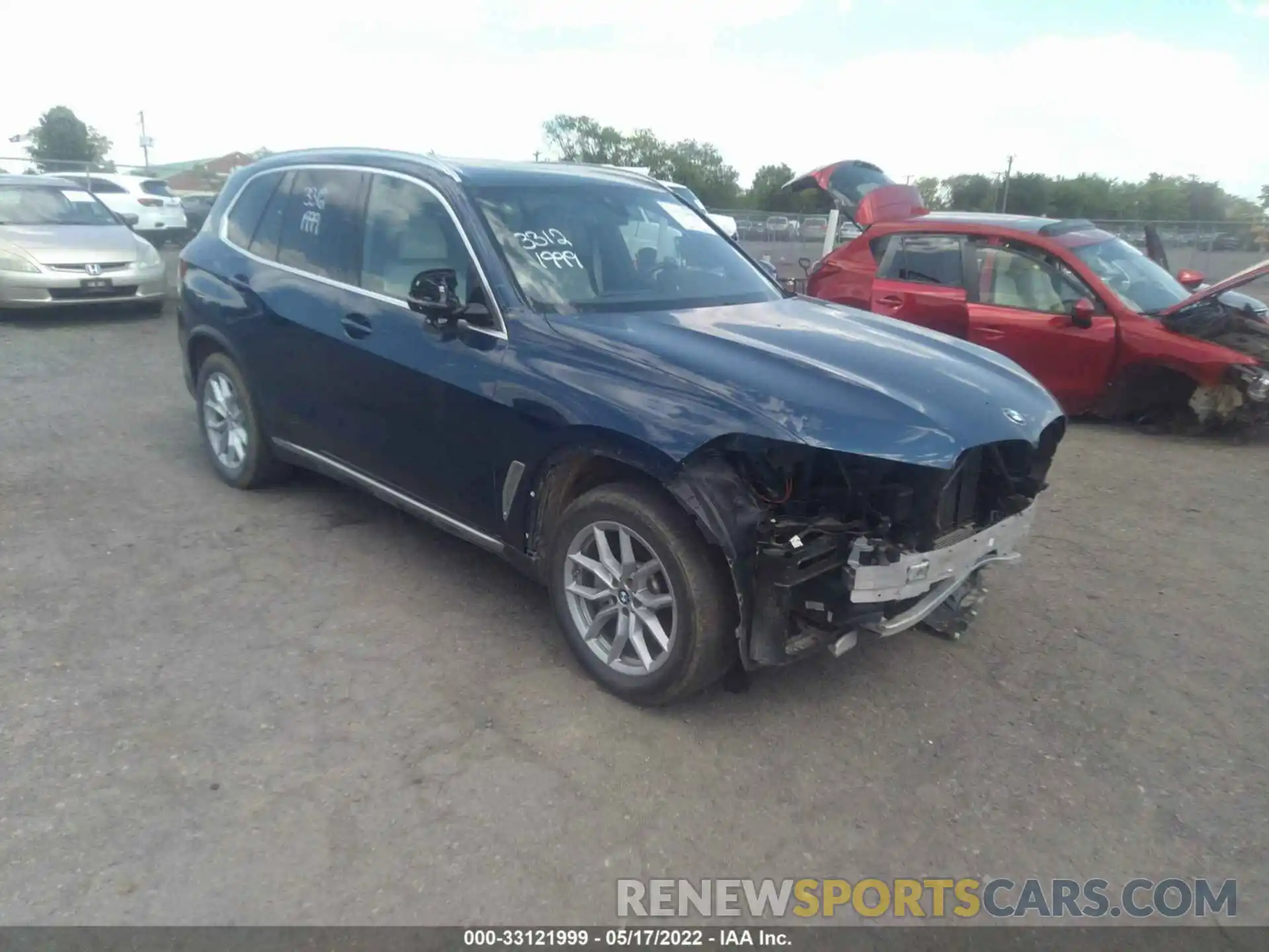 1 Photograph of a damaged car 5UXCR6C0XL9C42801 BMW X5 2020