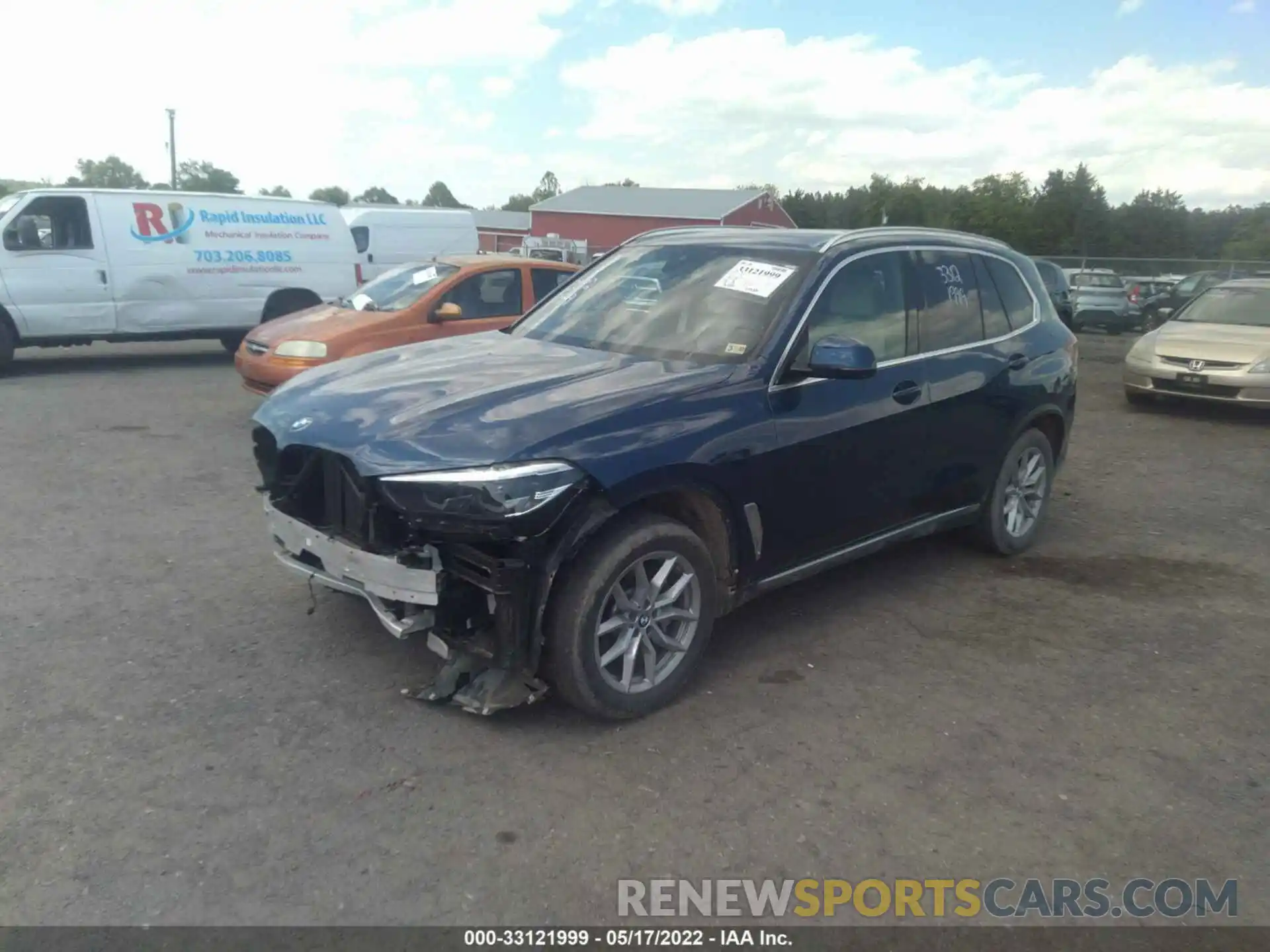 2 Фотография поврежденного автомобиля 5UXCR6C0XL9C42801 BMW X5 2020