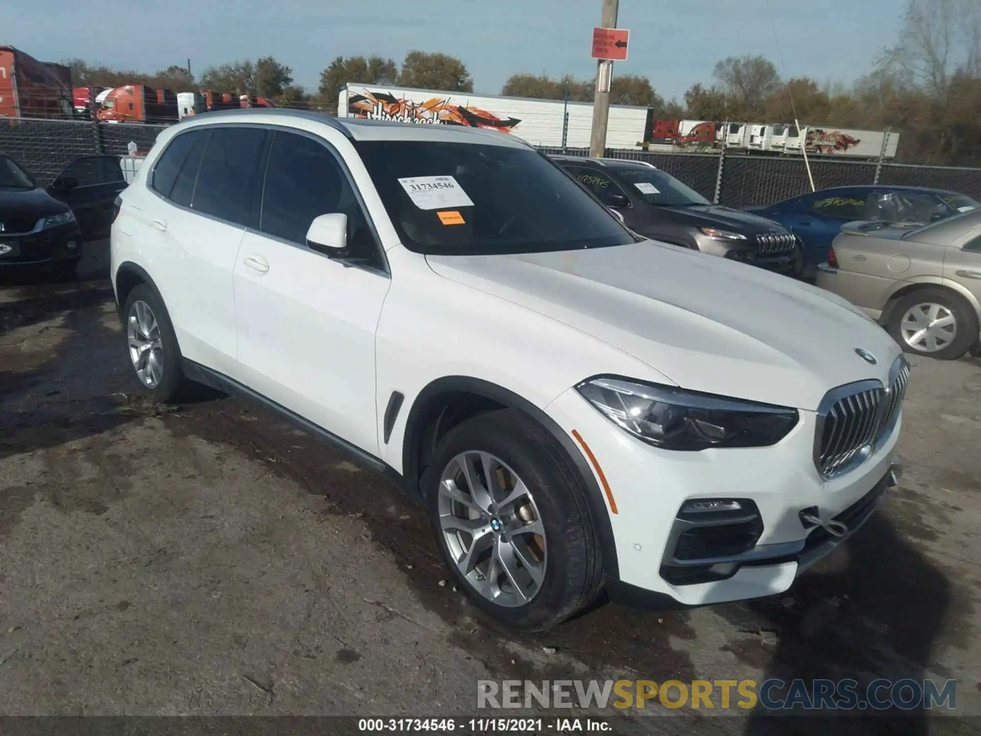 1 Фотография поврежденного автомобиля 5UXCR6C0XL9C43849 BMW X5 2020