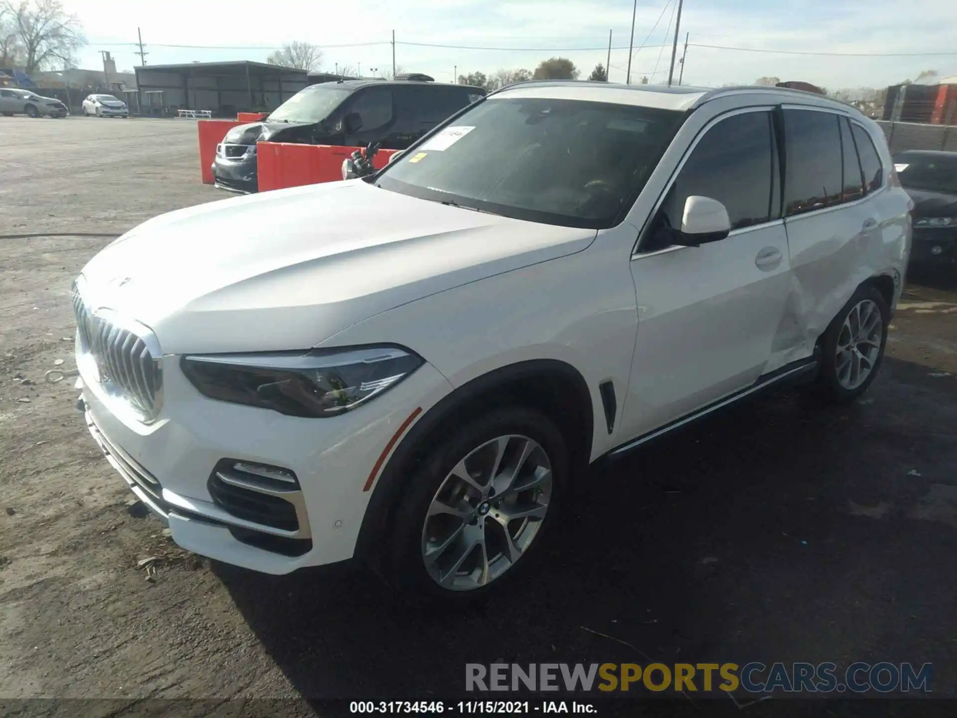 2 Фотография поврежденного автомобиля 5UXCR6C0XL9C43849 BMW X5 2020