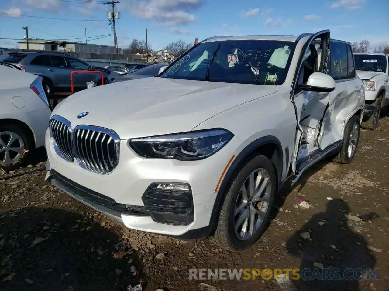 2 Photograph of a damaged car 5UXCR6C0XL9C50140 BMW X5 2020