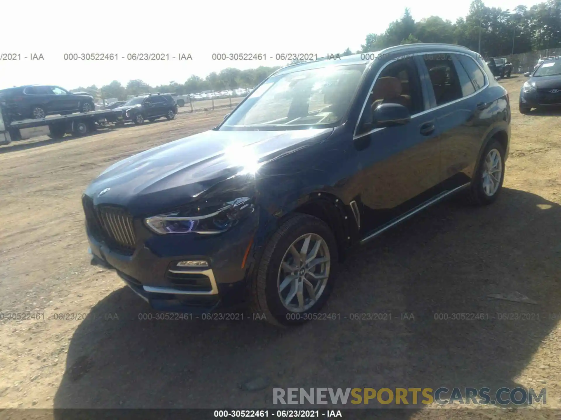 2 Фотография поврежденного автомобиля 5UXCR6C0XL9C55063 BMW X5 2020